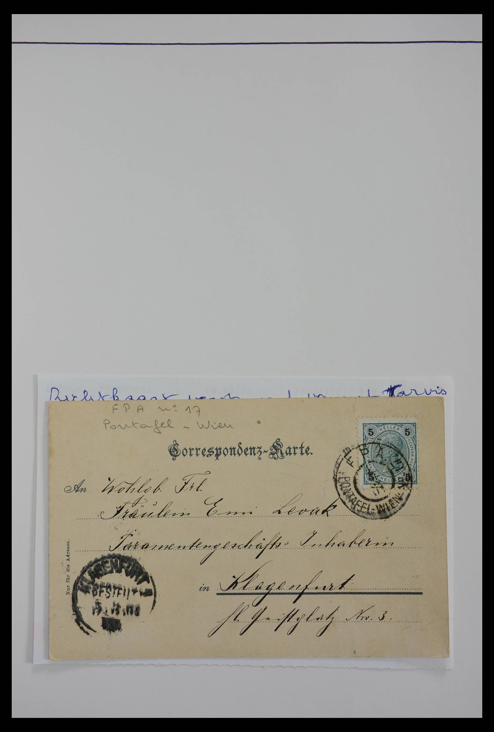 27524 0172 - 27524 Austria railroad post and station cancels.