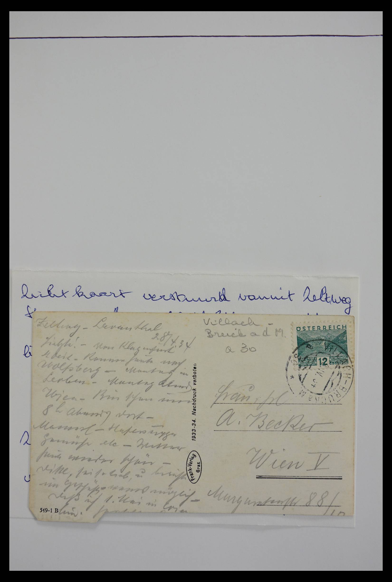 27524 0213 - 27524 Austria railroad post and station cancels.