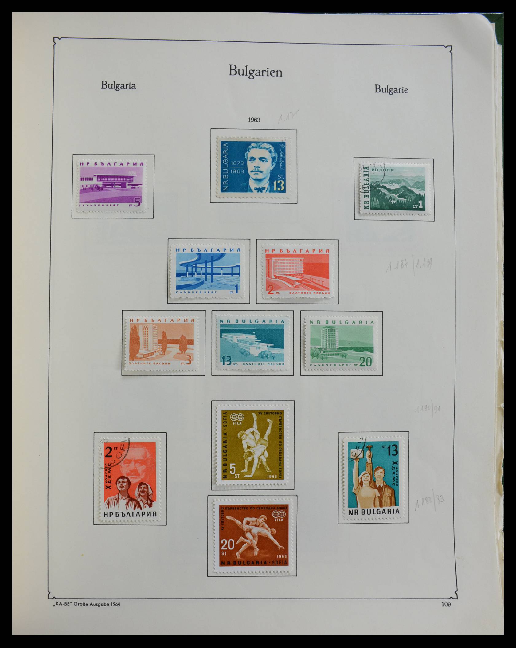 27584 111 - 27584 Bulgarije 1879-1990.