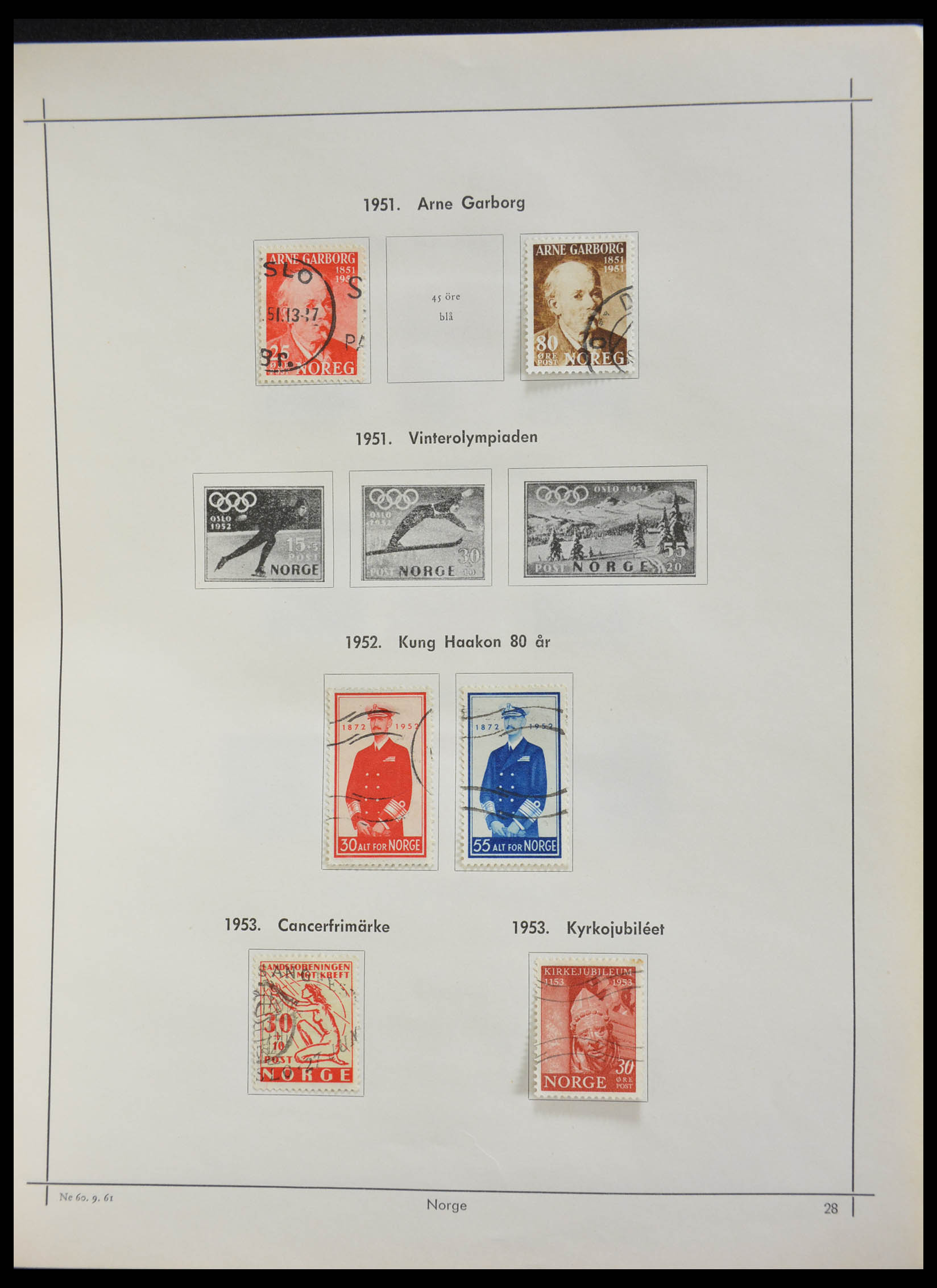28290 185 - 28290 Scandinavië 1851-1972.