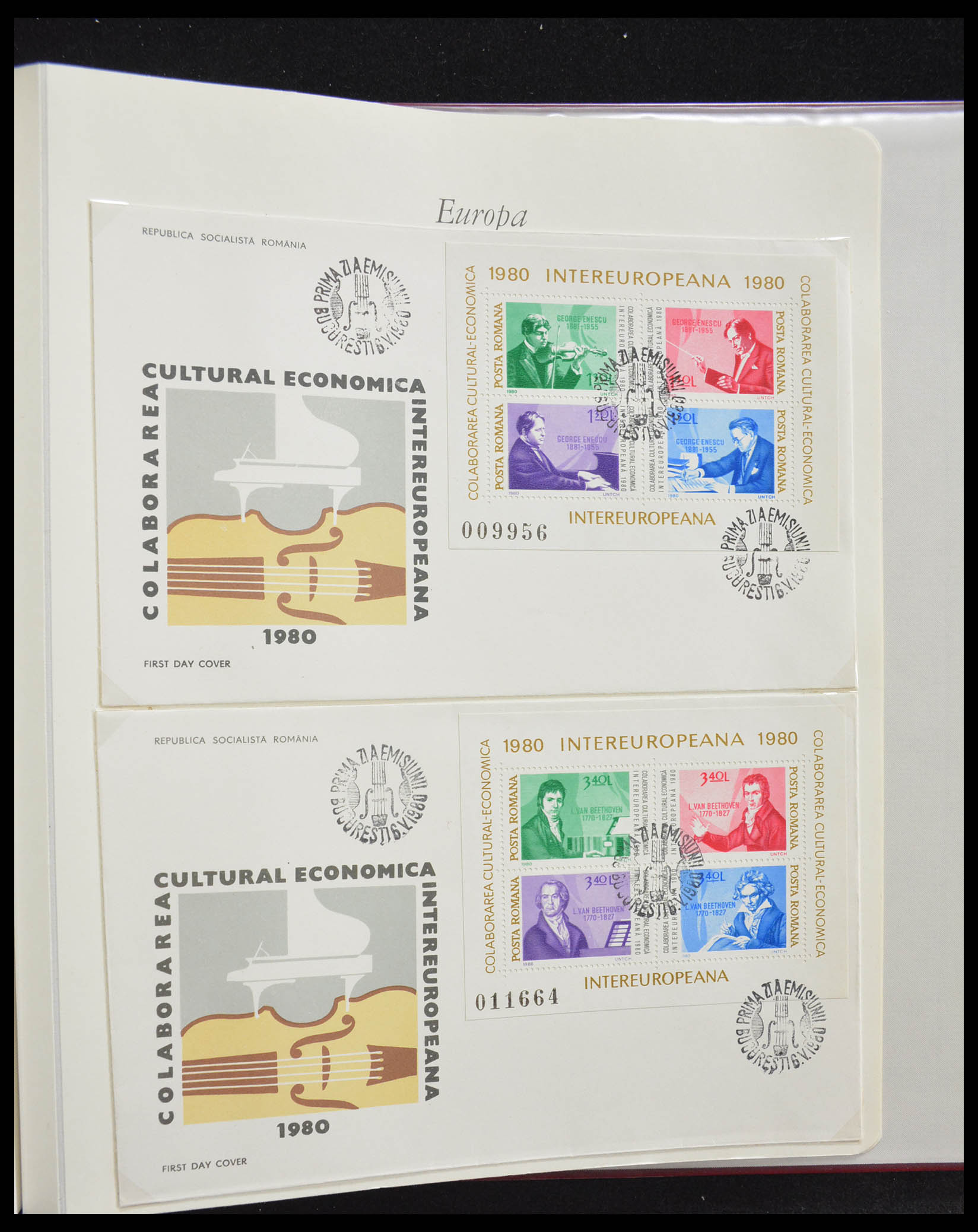 28356 1054 - 28356 Europa Cept  gespecialiseerde collectie 1942-1984.