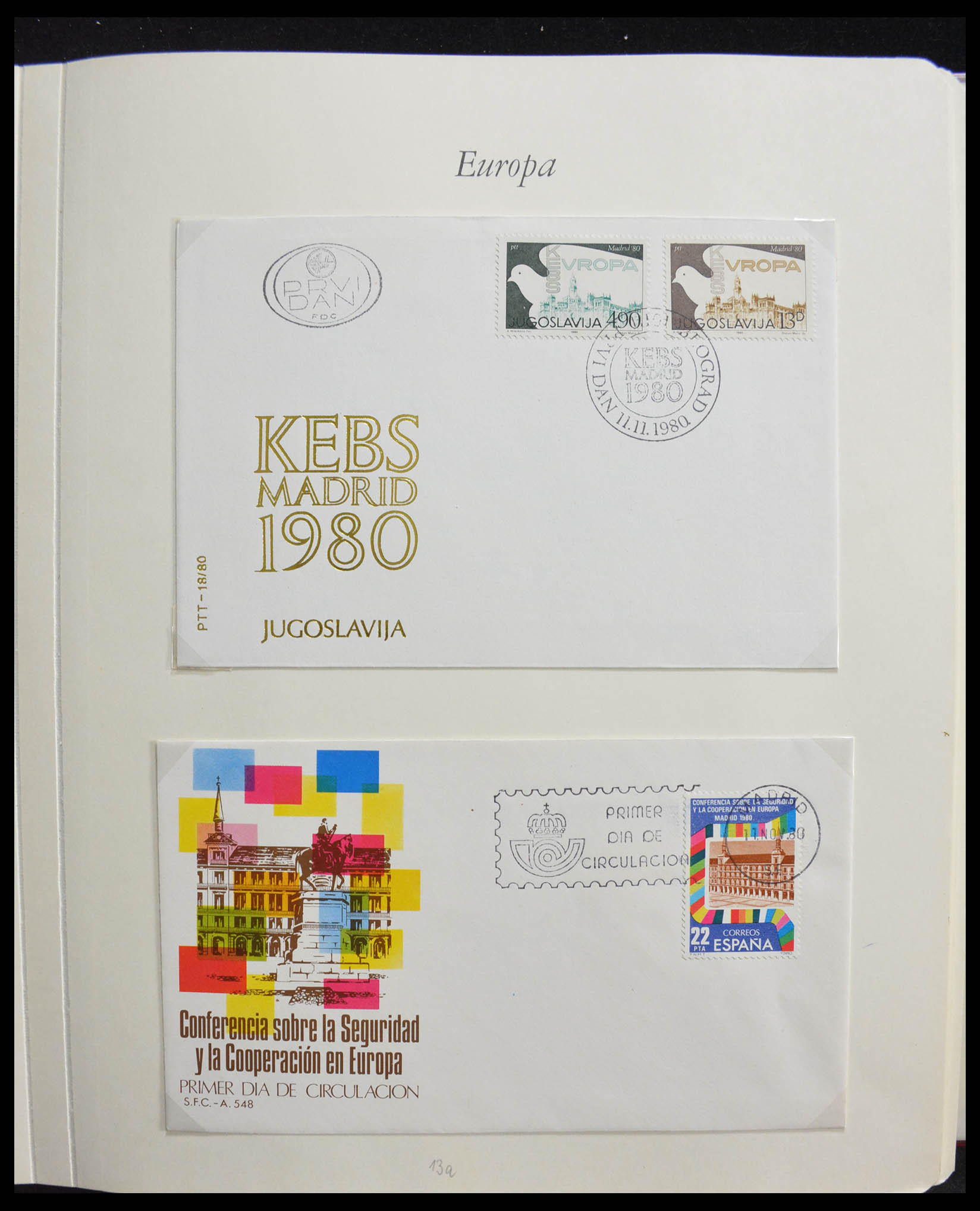 28356 1056 - 28356 Europa Cept  gespecialiseerde collectie 1942-1984.