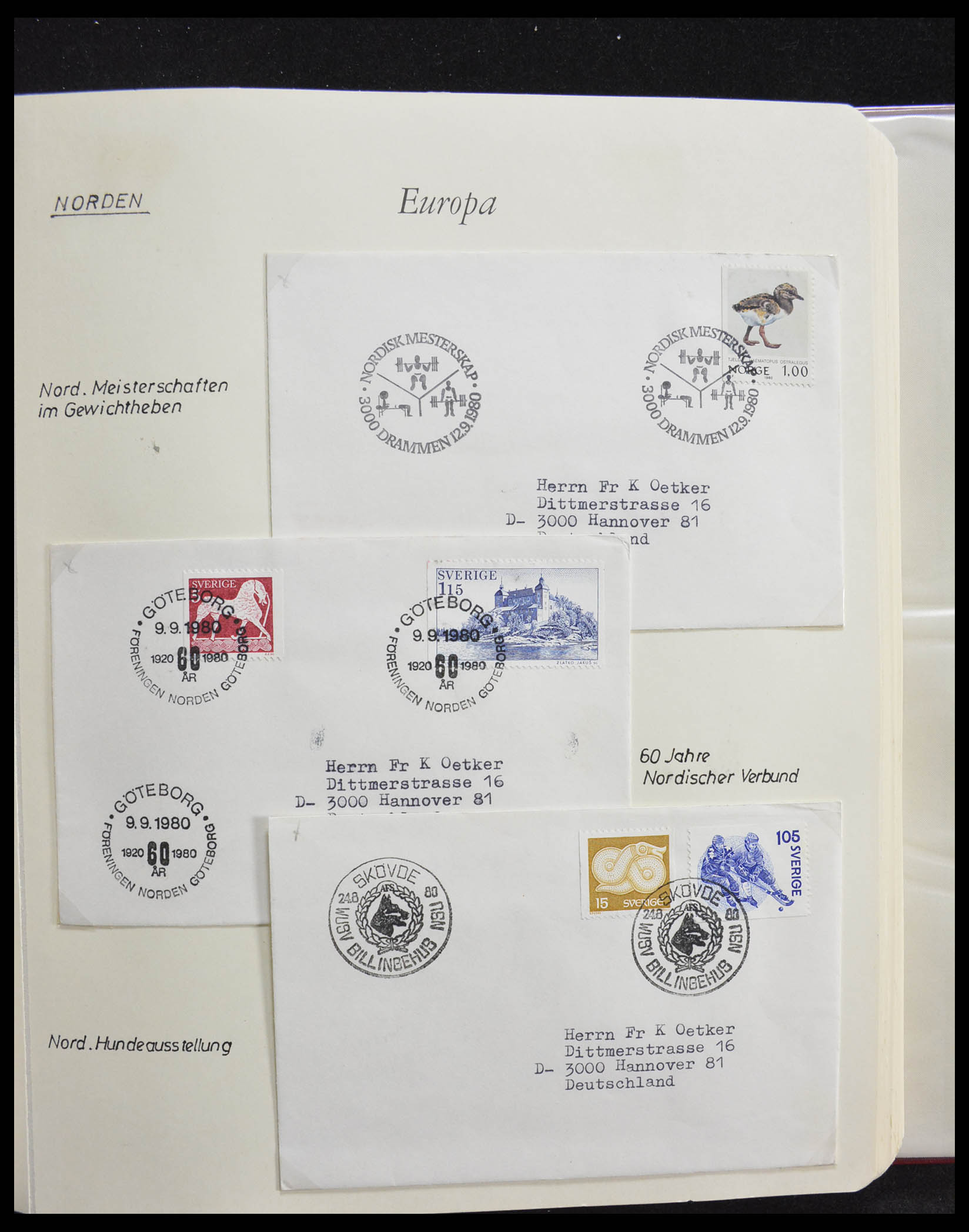 28356 1073 - 28356 Europa Cept  gespecialiseerde collectie 1942-1984.