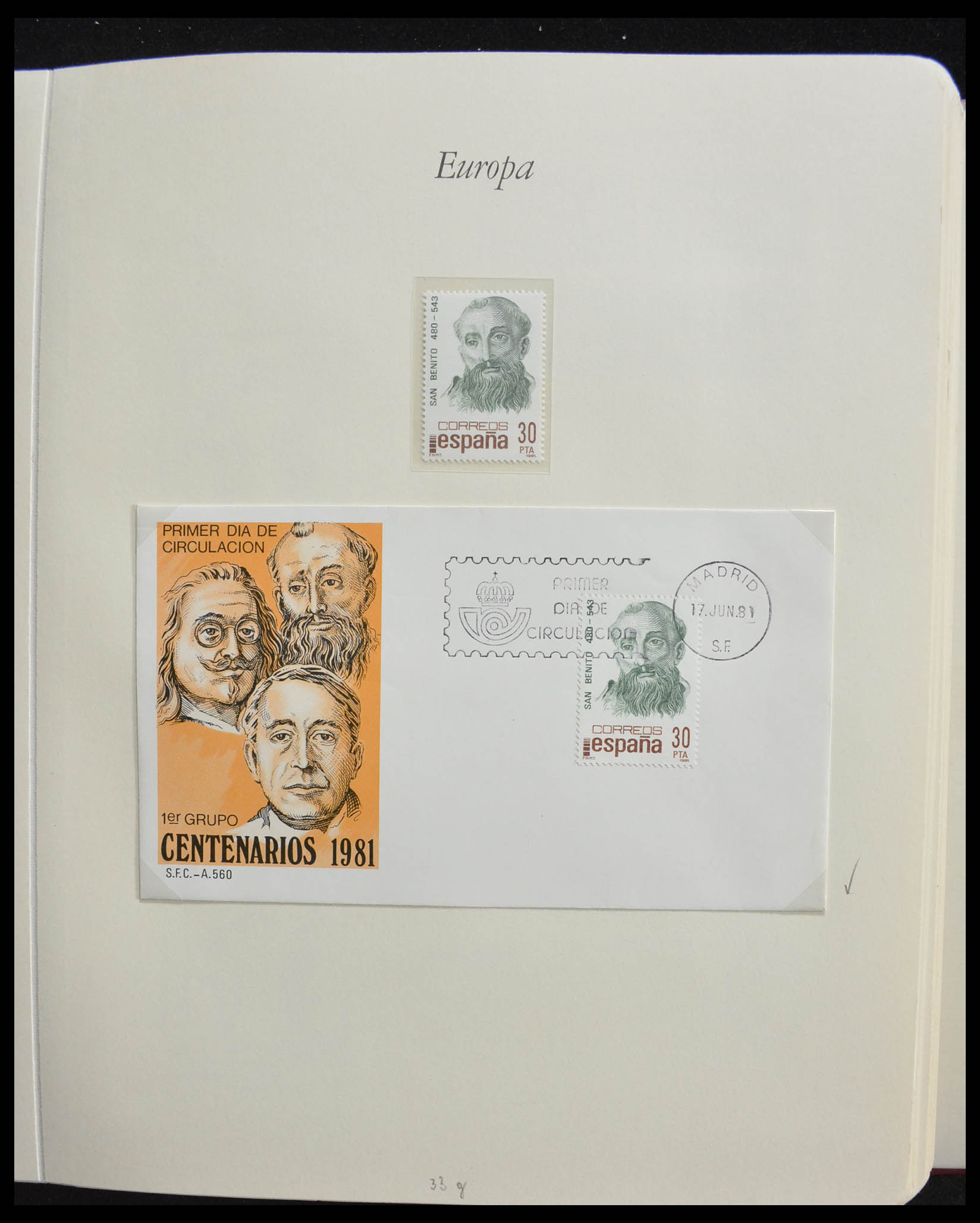 28356 1193 - 28356 Europa Cept  gespecialiseerde collectie 1942-1984.