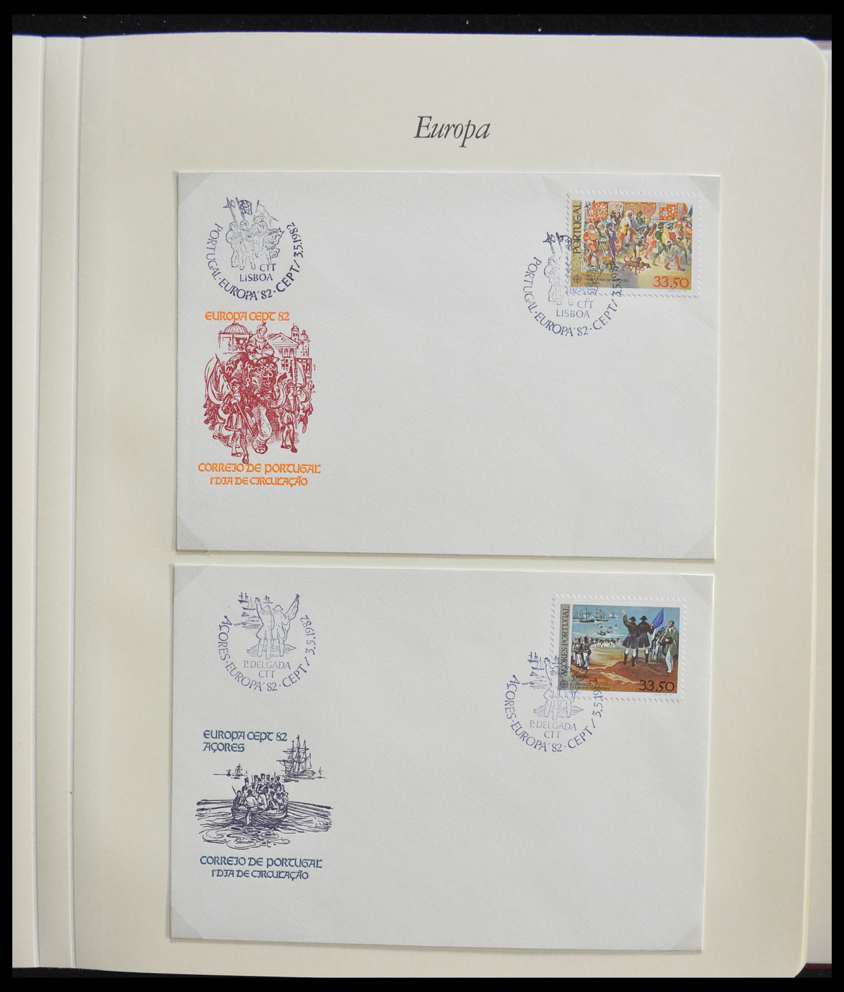 28356 1221 - 28356 Europa Cept  gespecialiseerde collectie 1942-1984.