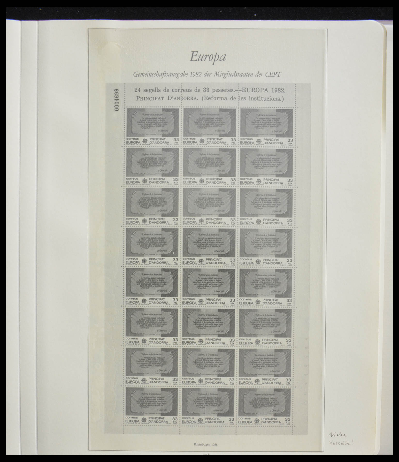 28356 1232 - 28356 Europa Cept  gespecialiseerde collectie 1942-1984.