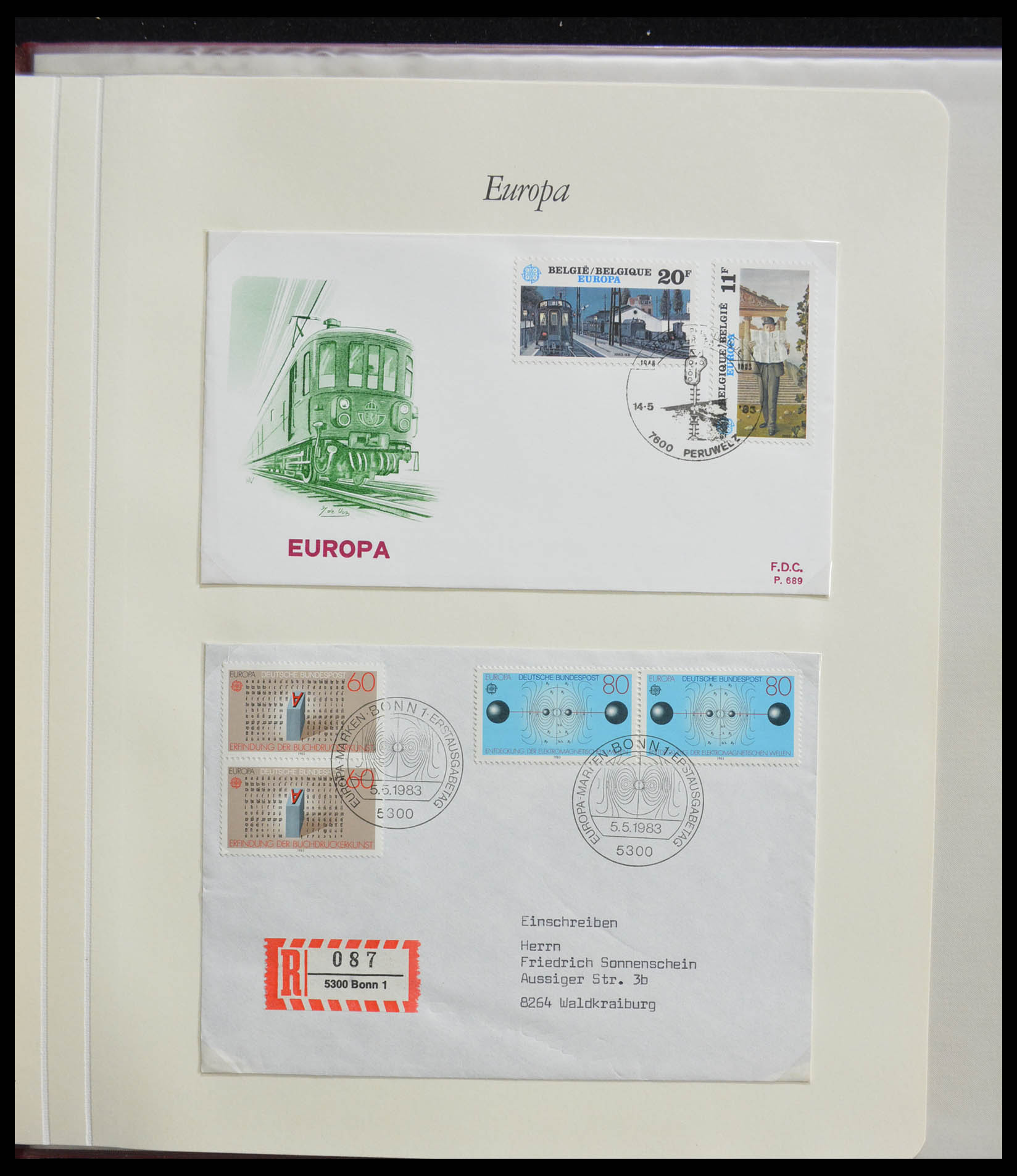 28356 1252 - 28356 Europa Cept  gespecialiseerde collectie 1942-1984.