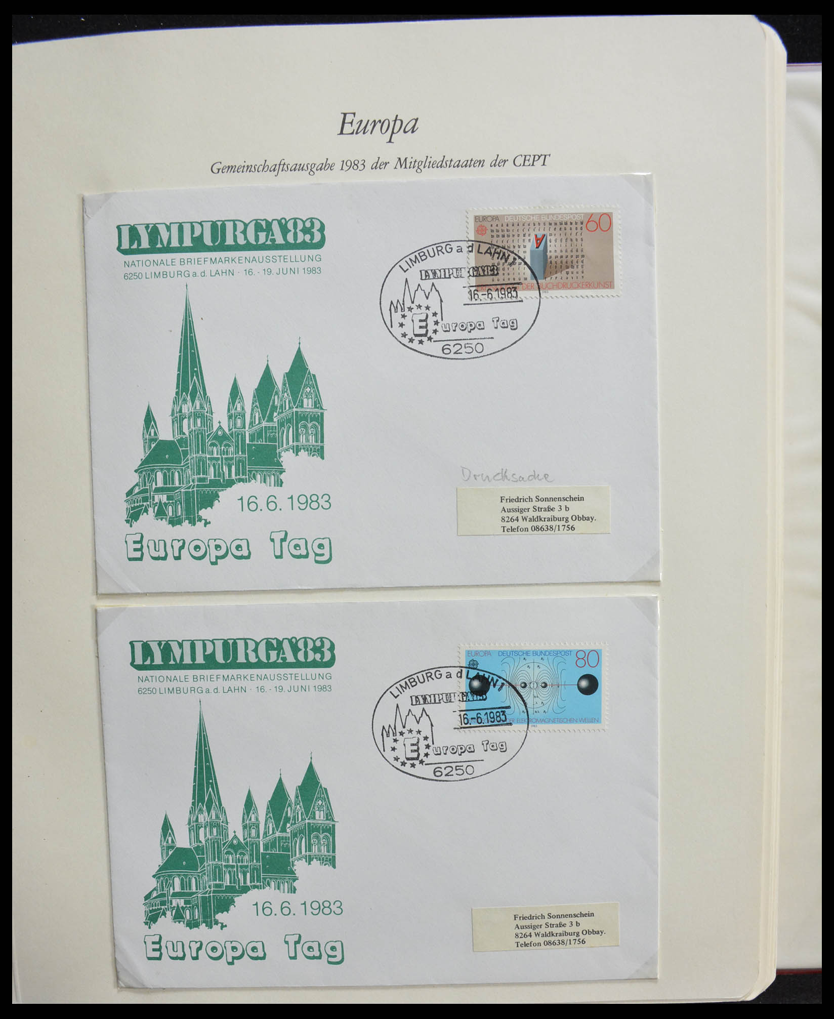 28356 1254 - 28356 Europa Cept  gespecialiseerde collectie 1942-1984.