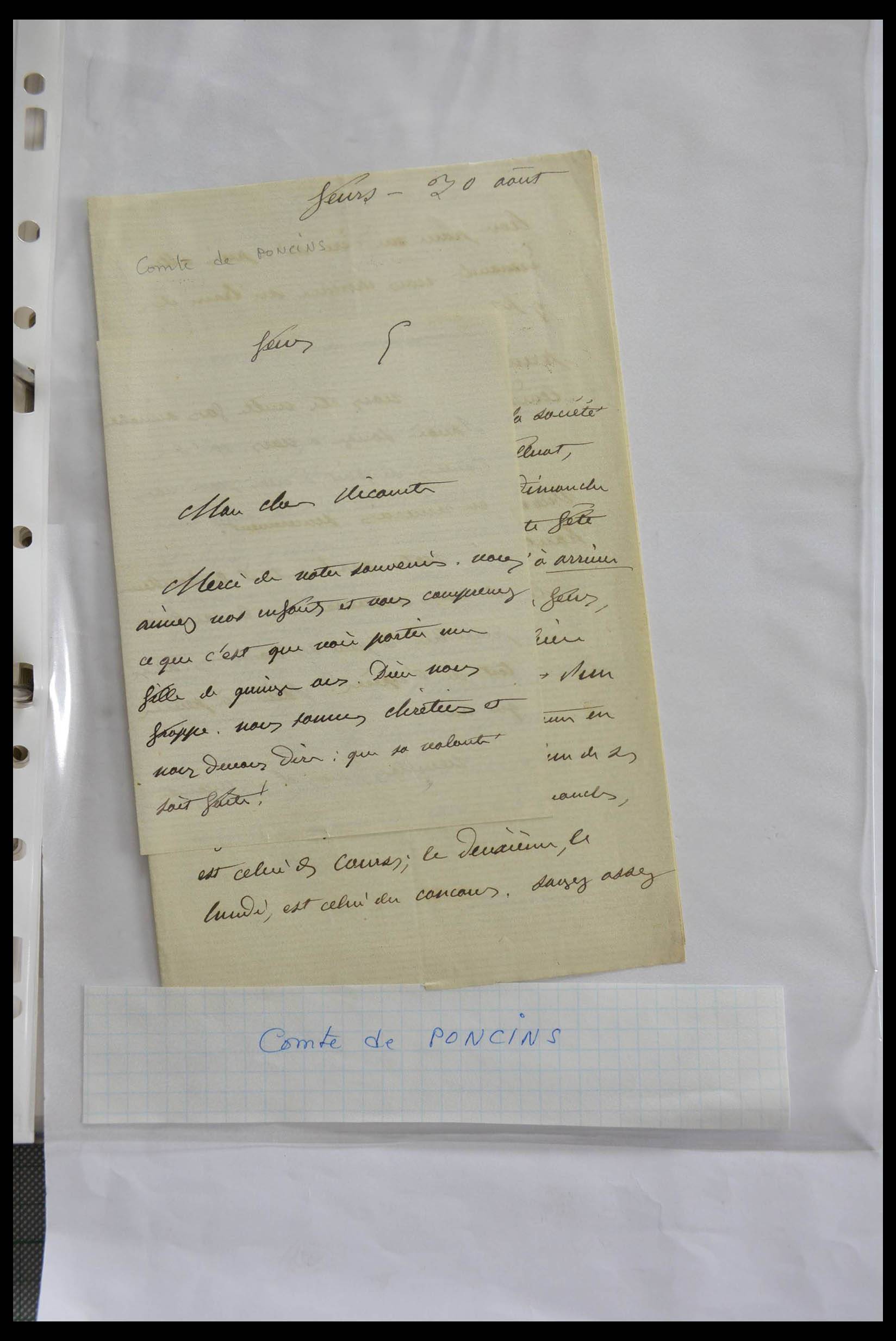 28357 0106 - 28357 Frankrijk handtekeningen 19e/20e eeuw.