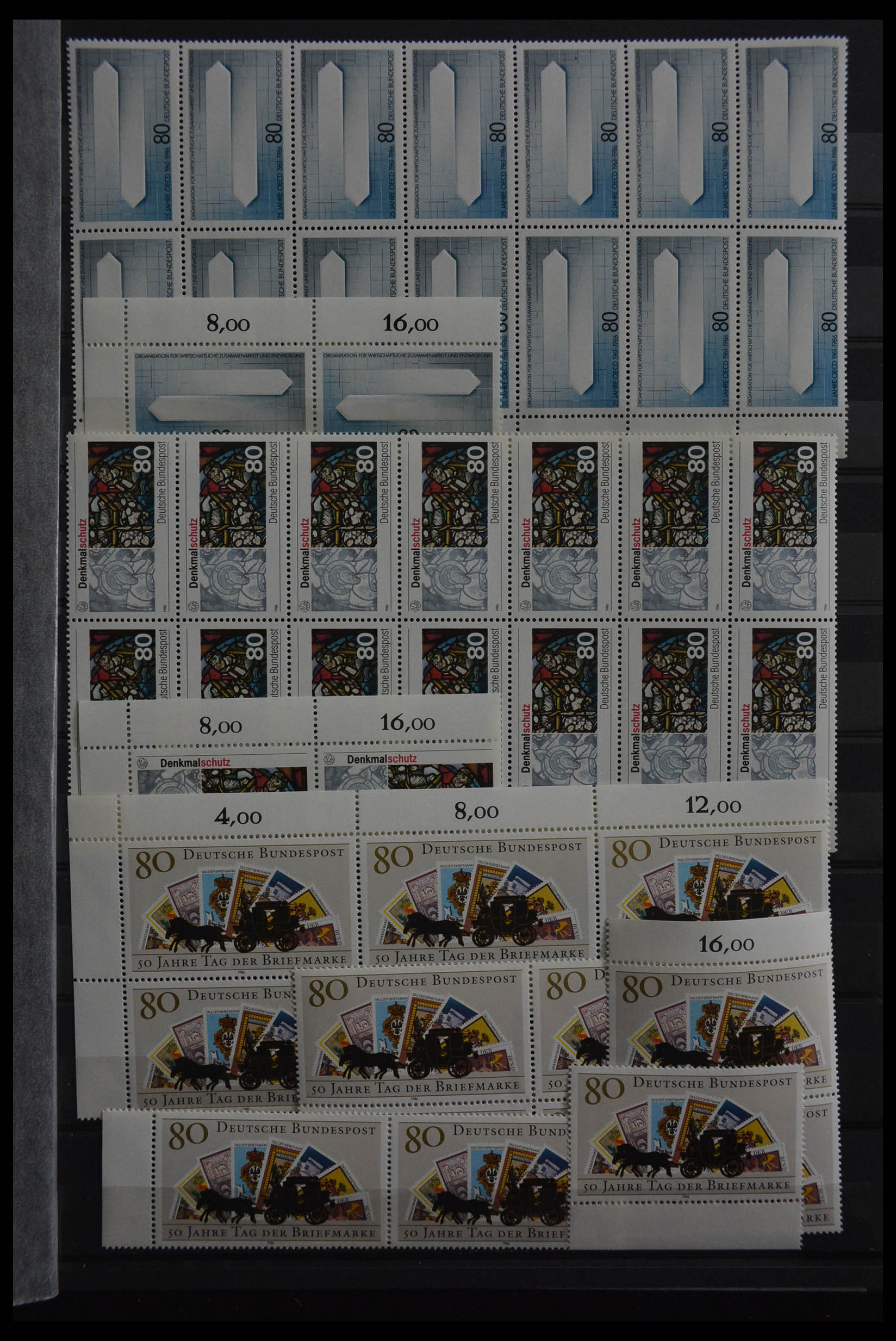 28379 147 - 28379 Bundespost 1958-2000 postfrisse stock.
