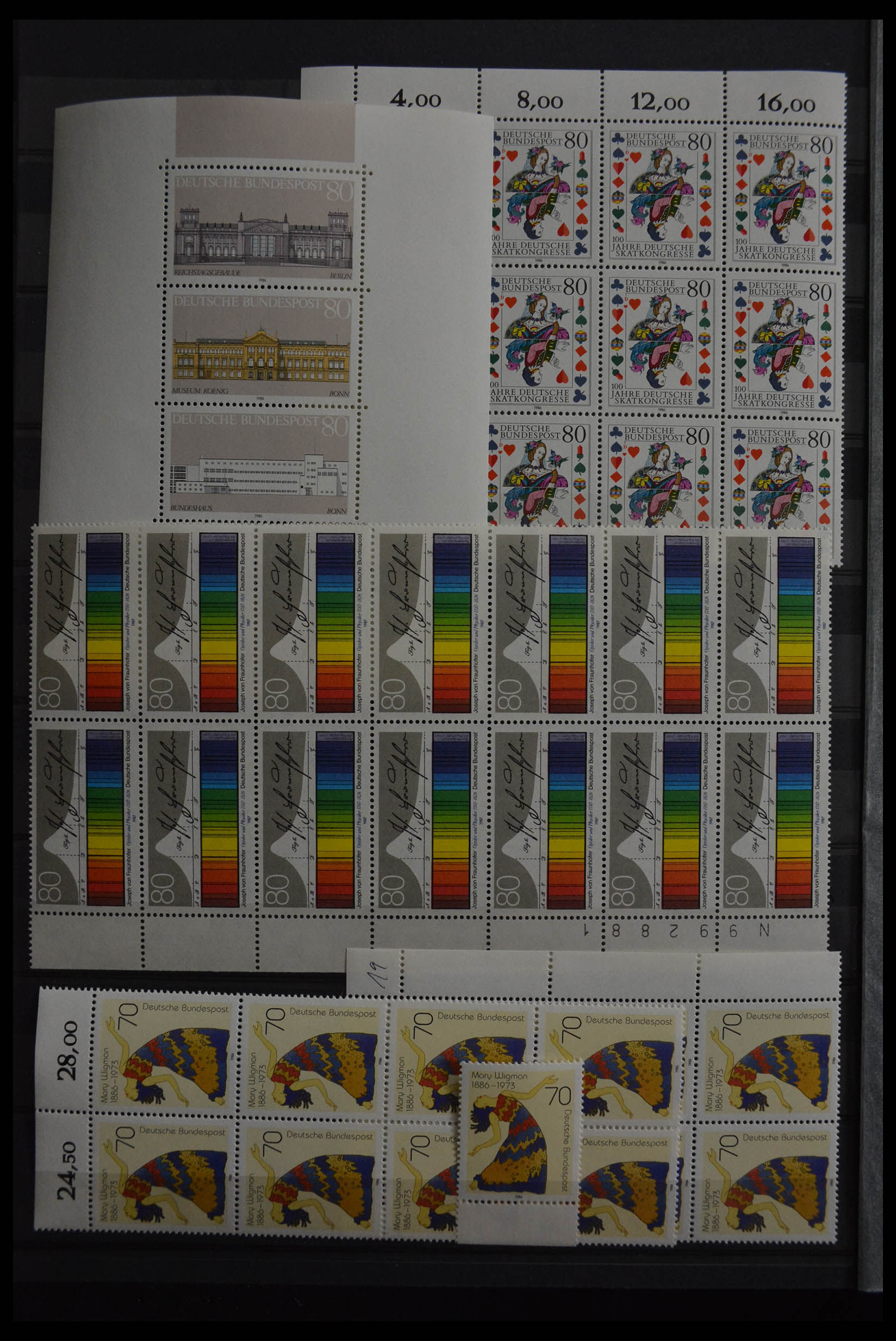 28379 150 - 28379 Bundespost 1958-2000 postfrisse stock.