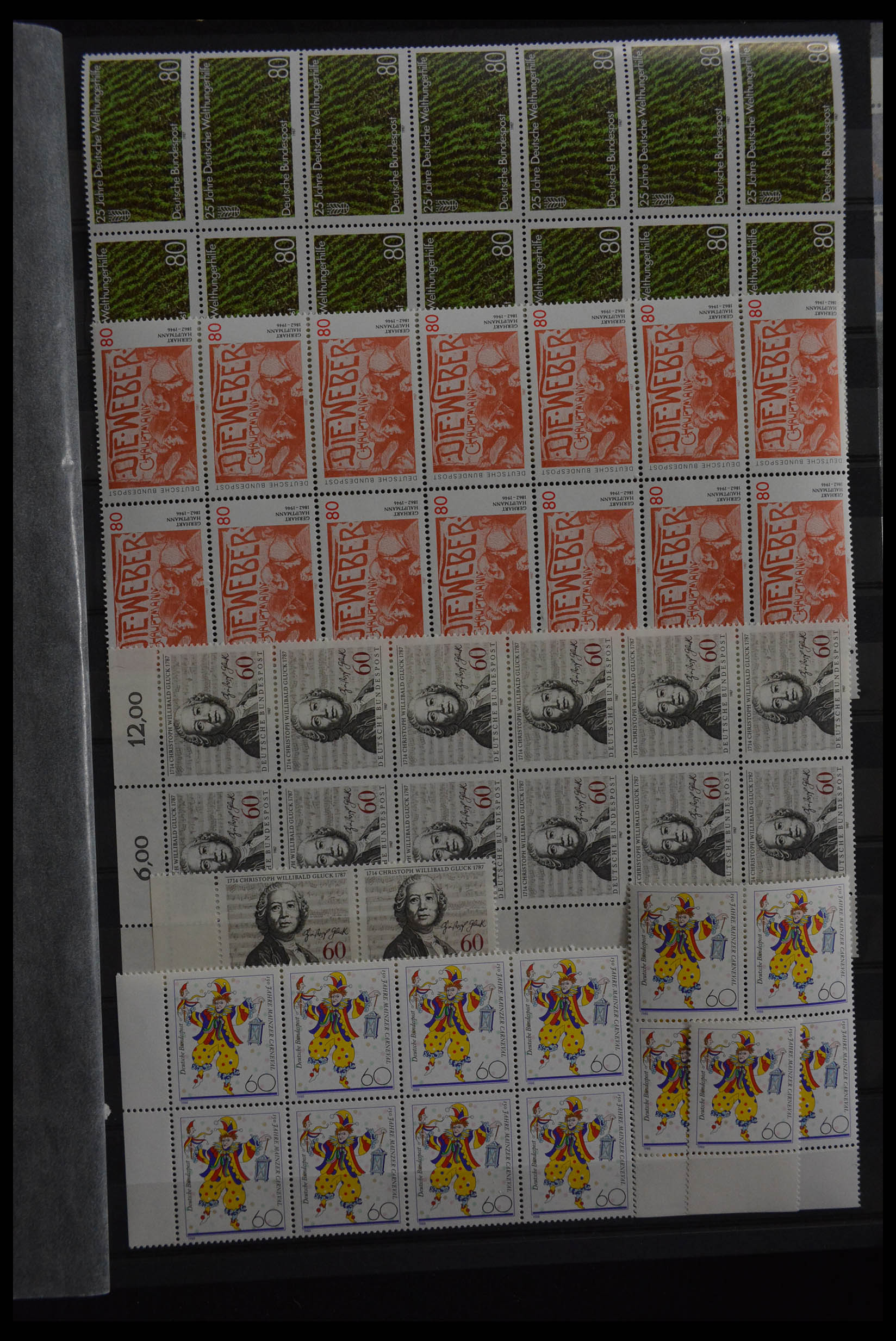 28379 161 - 28379 Bundespost 1958-2000 postfrisse stock.