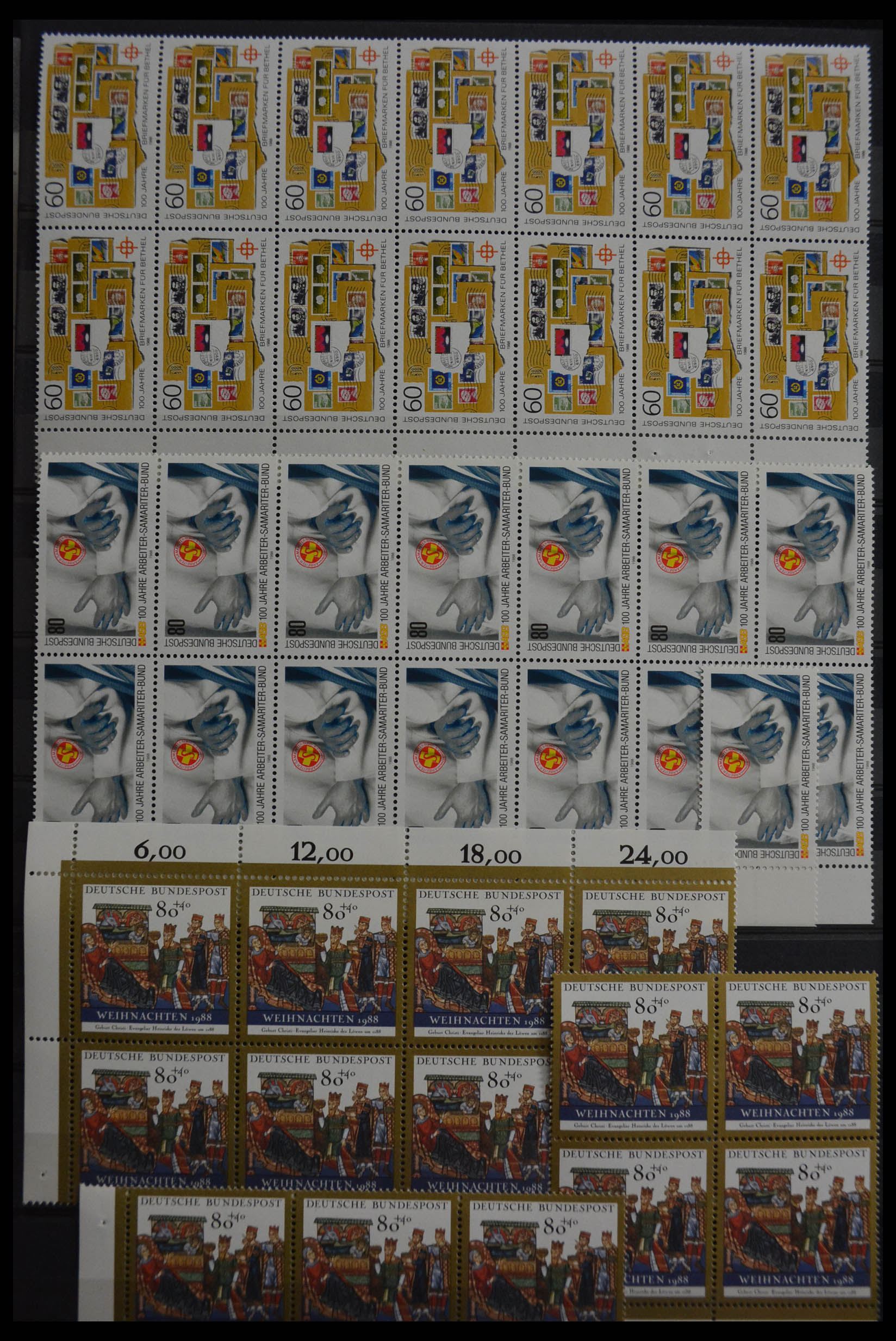 28379 172 - 28379 Bundespost 1958-2000 postfrisse stock.
