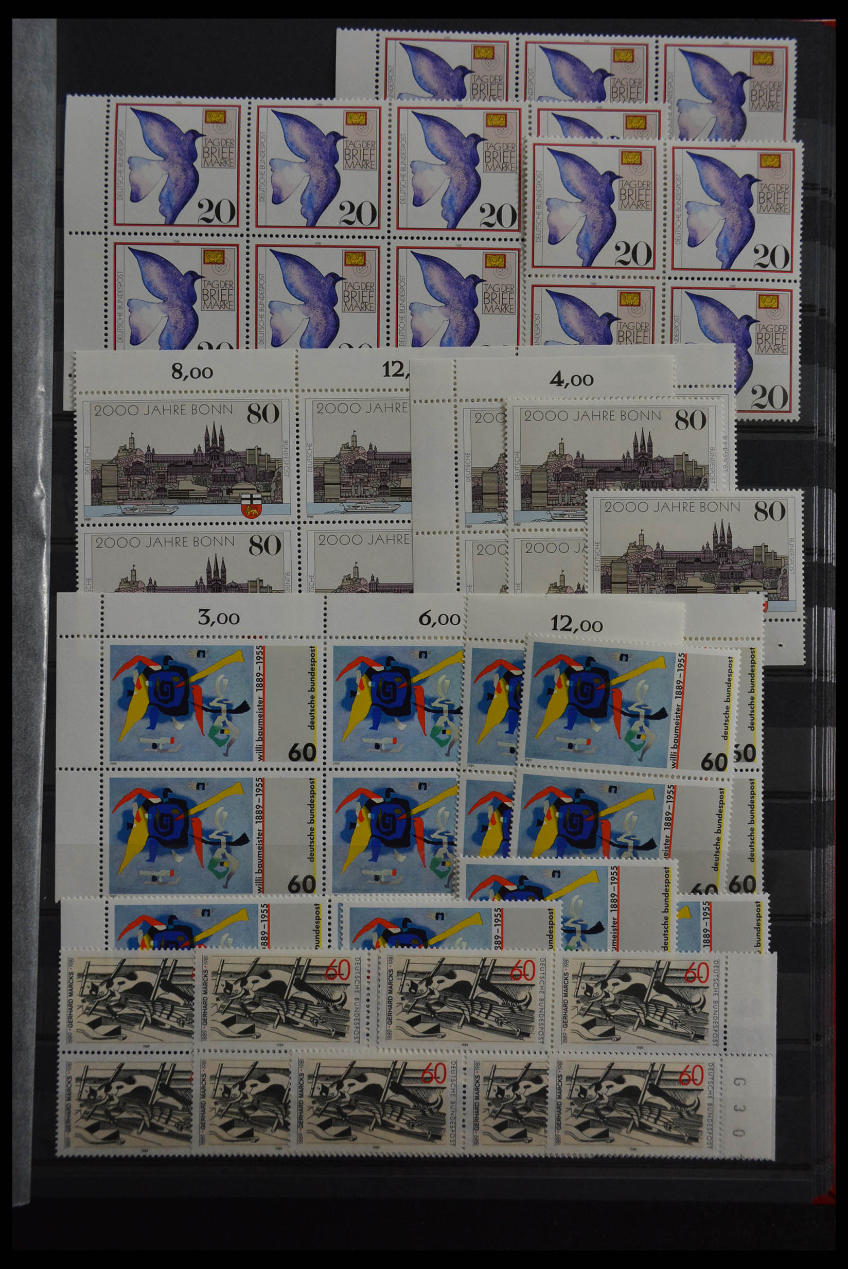 28379 173 - 28379 Bundespost 1958-2000 postfrisse stock.