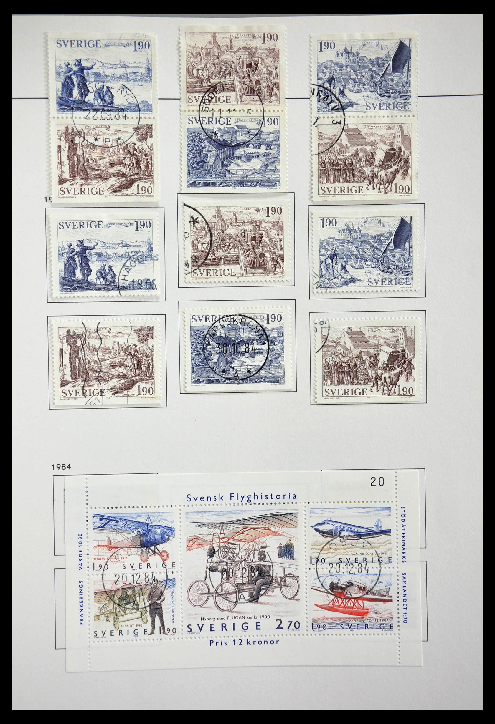 28879 160 - 28879 Sweden 1855-1997.