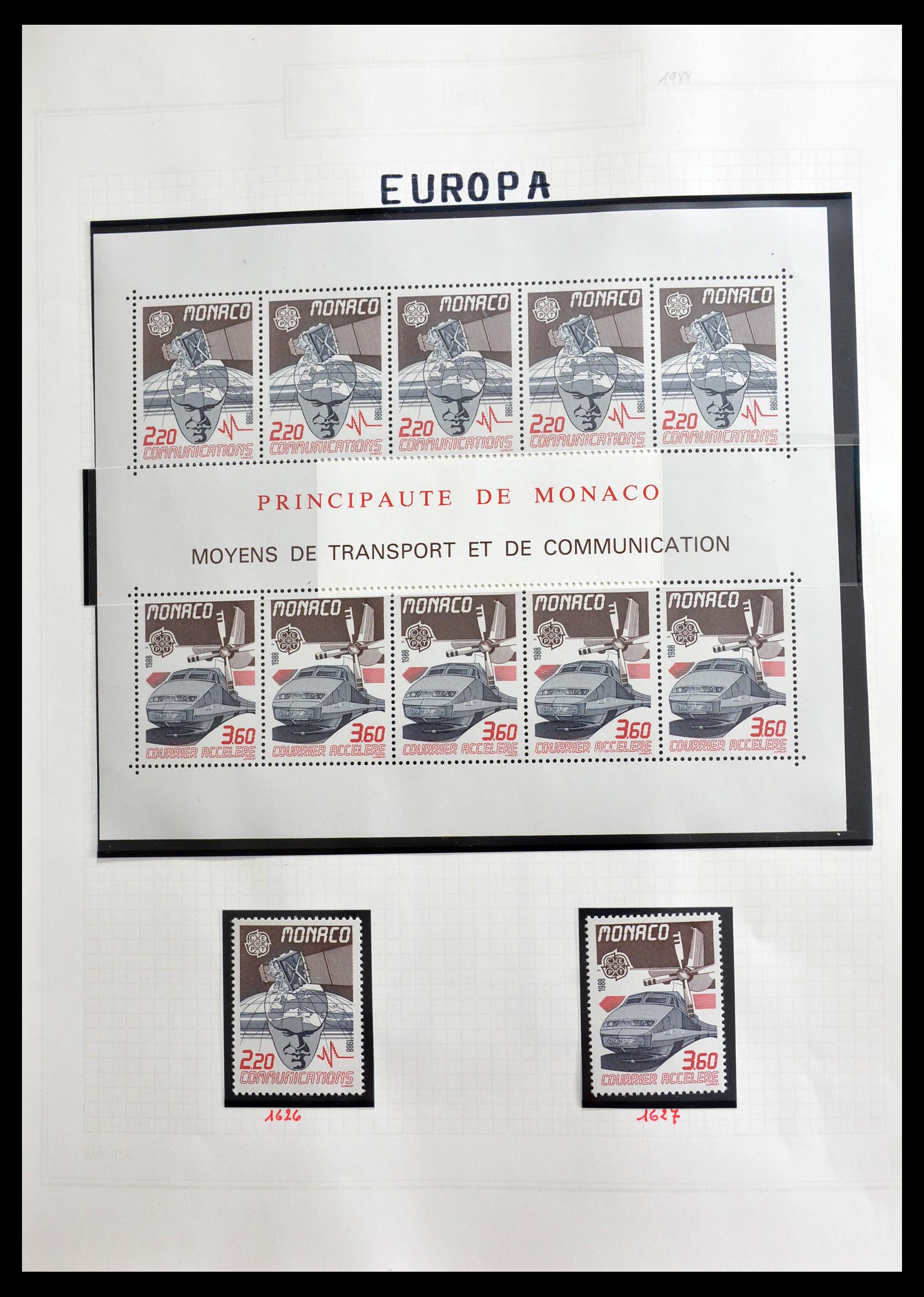 29104 193 - 29104 Monaco 1885-1997.