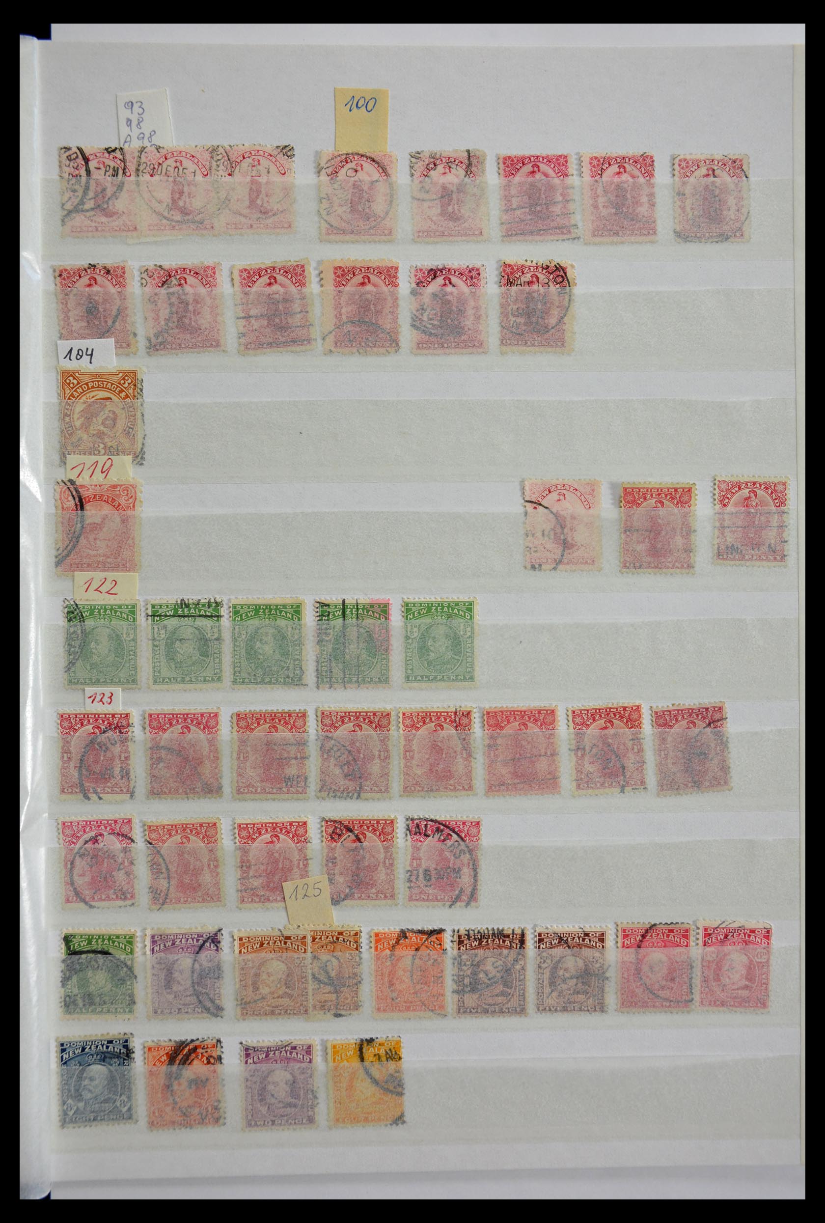 29266 300 - 29266 Nieuw Zeeland 1864-1990.