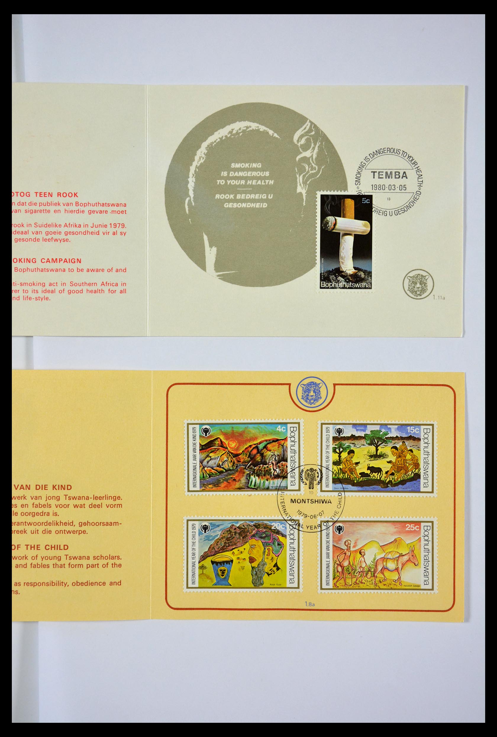 29356 173 - 29356 Zuid Afrika thuislanden fdc's 1979-1991.