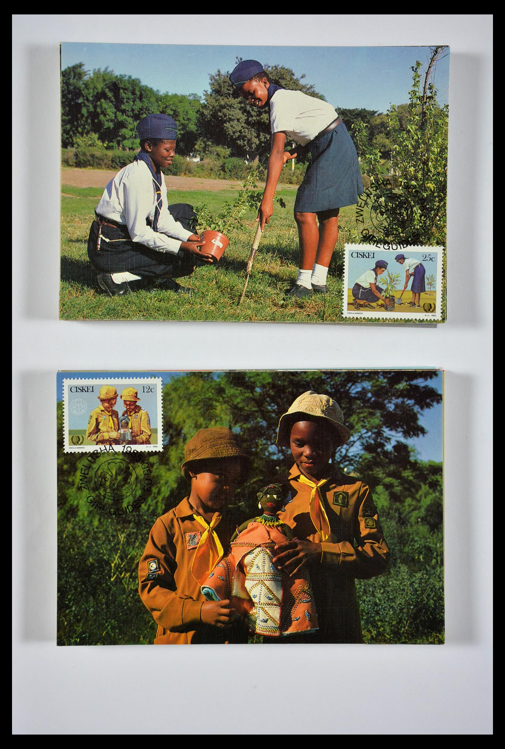 29356 251 - 29356 Zuid Afrika thuislanden fdc's 1979-1991.