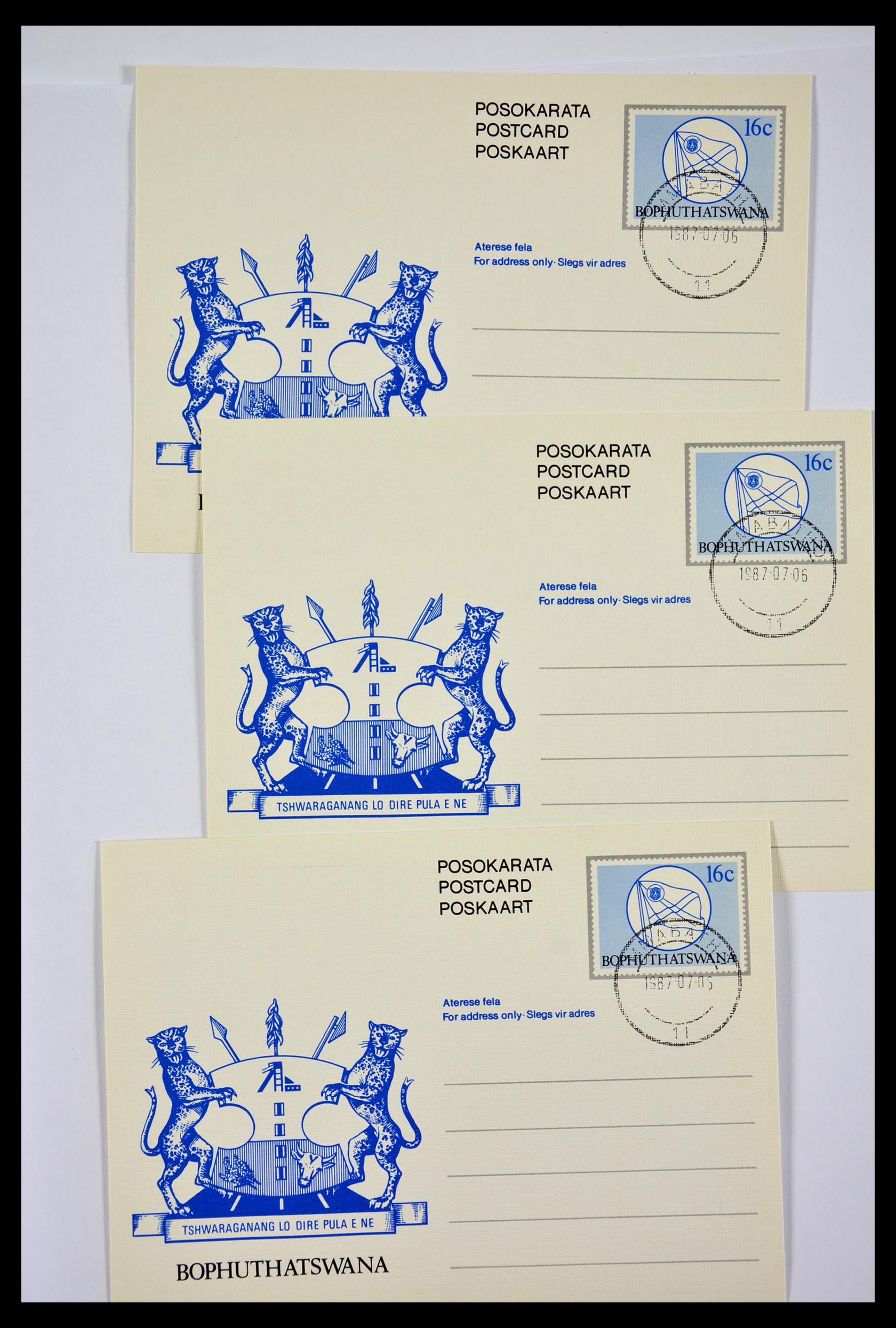 29356 435 - 29356 Zuid Afrika thuislanden fdc's 1979-1991.