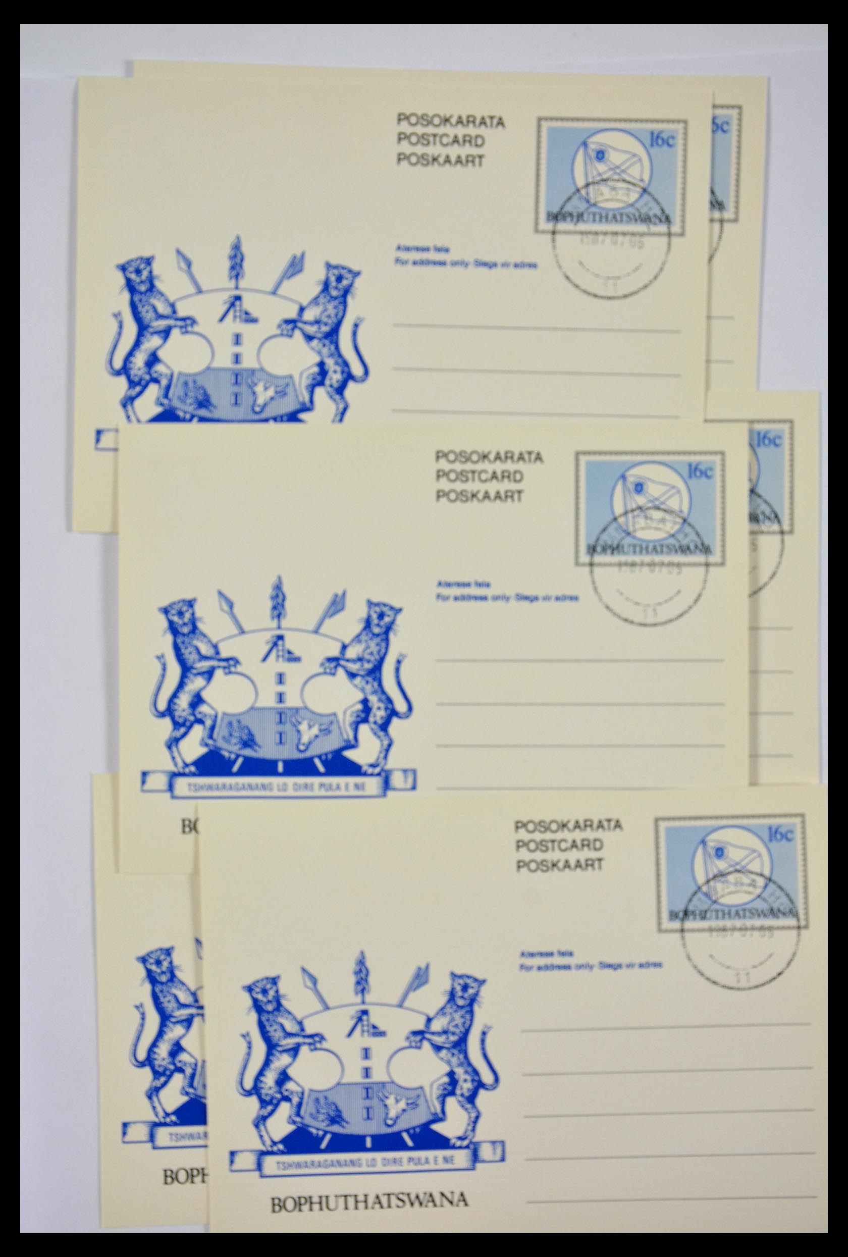 29356 436 - 29356 Zuid Afrika thuislanden fdc's 1979-1991.