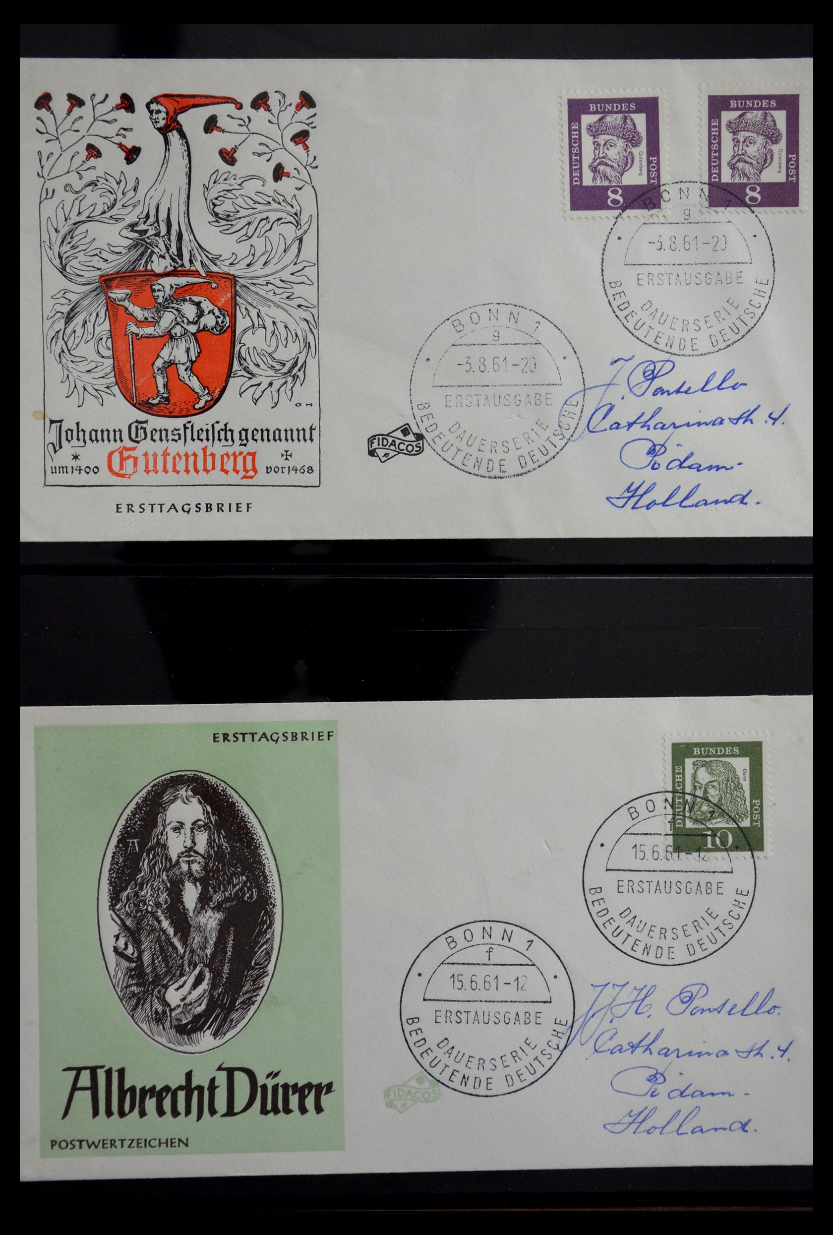 29382 021 - 29382 Duitsland brieven en FDC's 1936-1965.