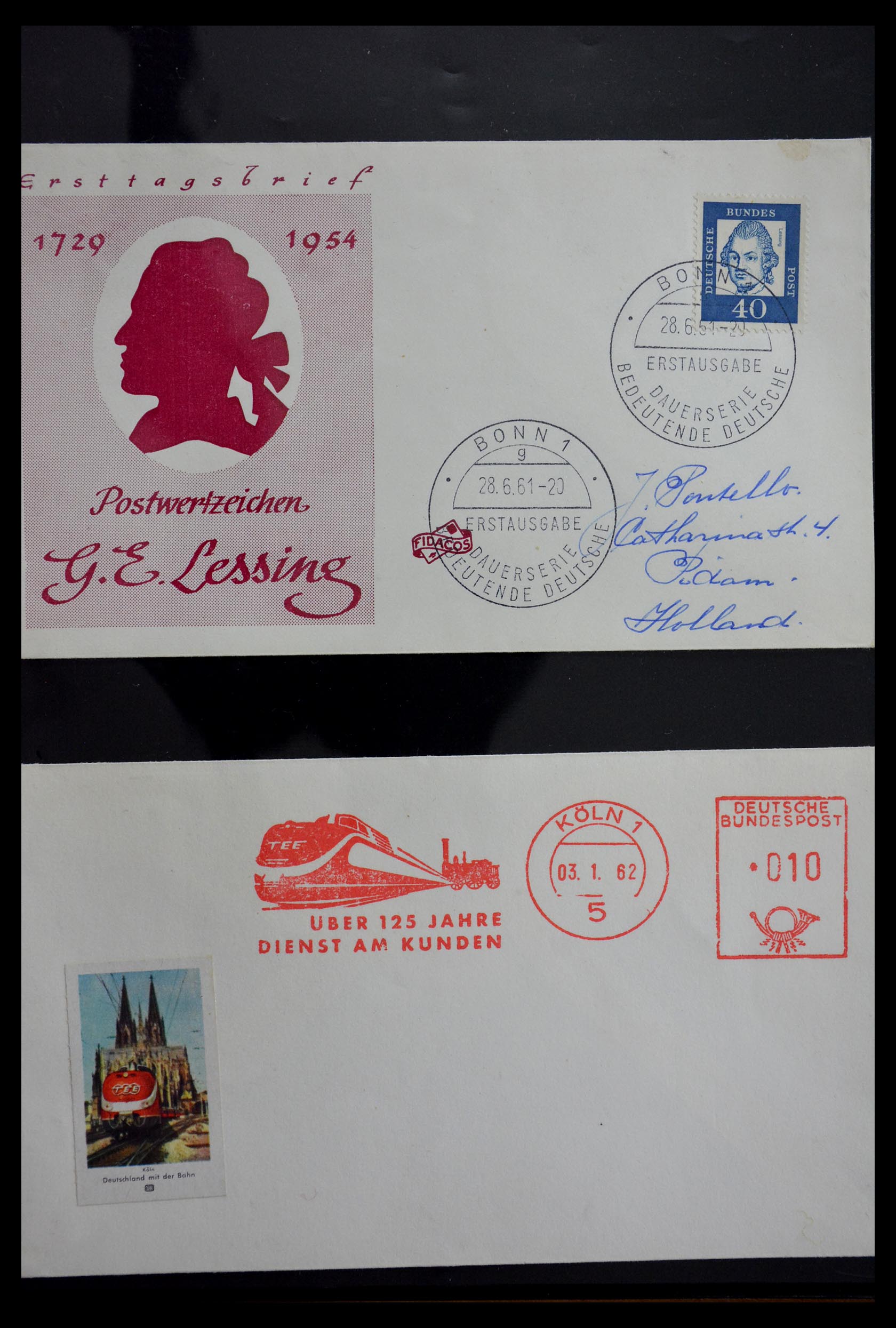 29382 023 - 29382 Duitsland brieven en FDC's 1936-1965.