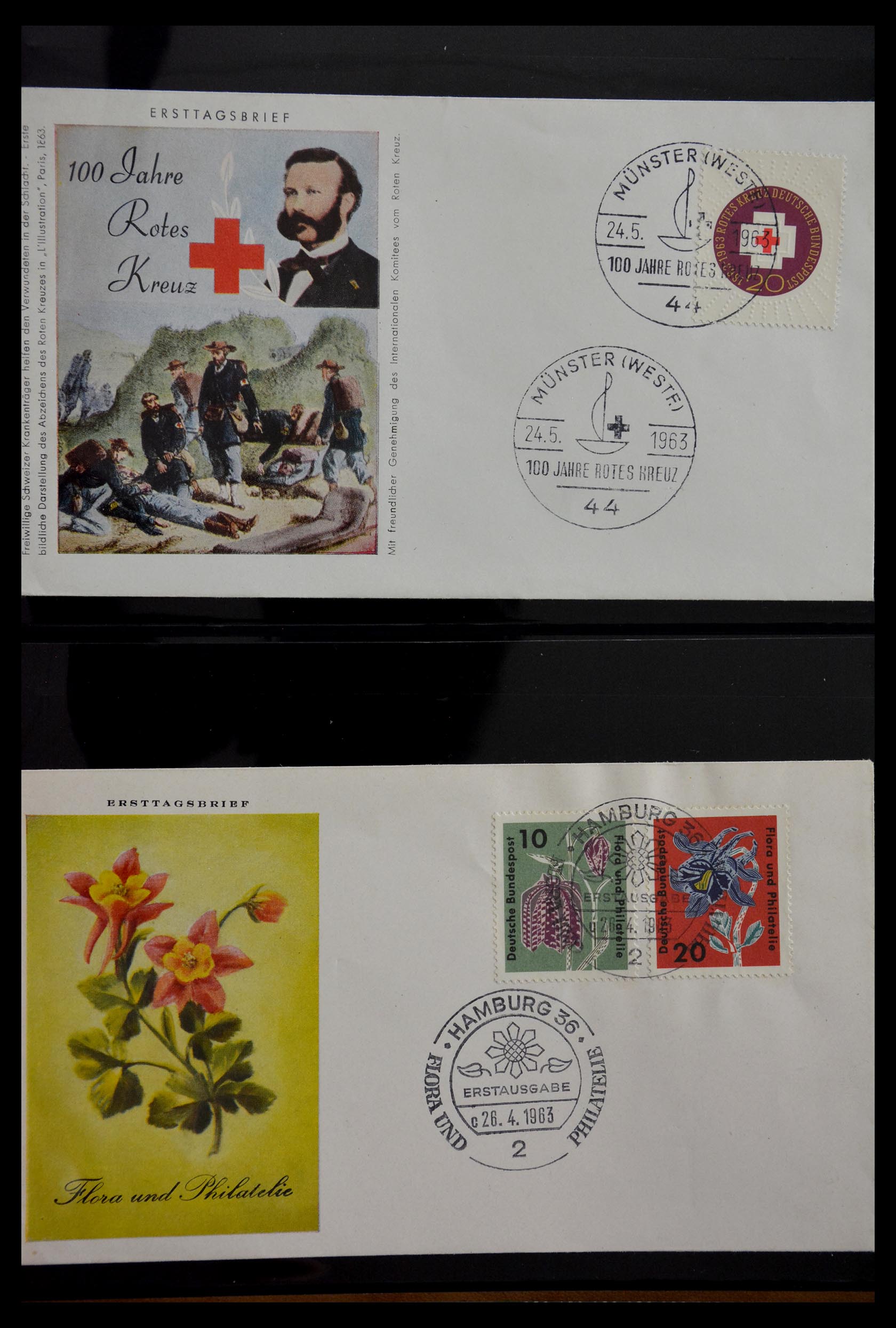 29382 026 - 29382 Duitsland brieven en FDC's 1936-1965.