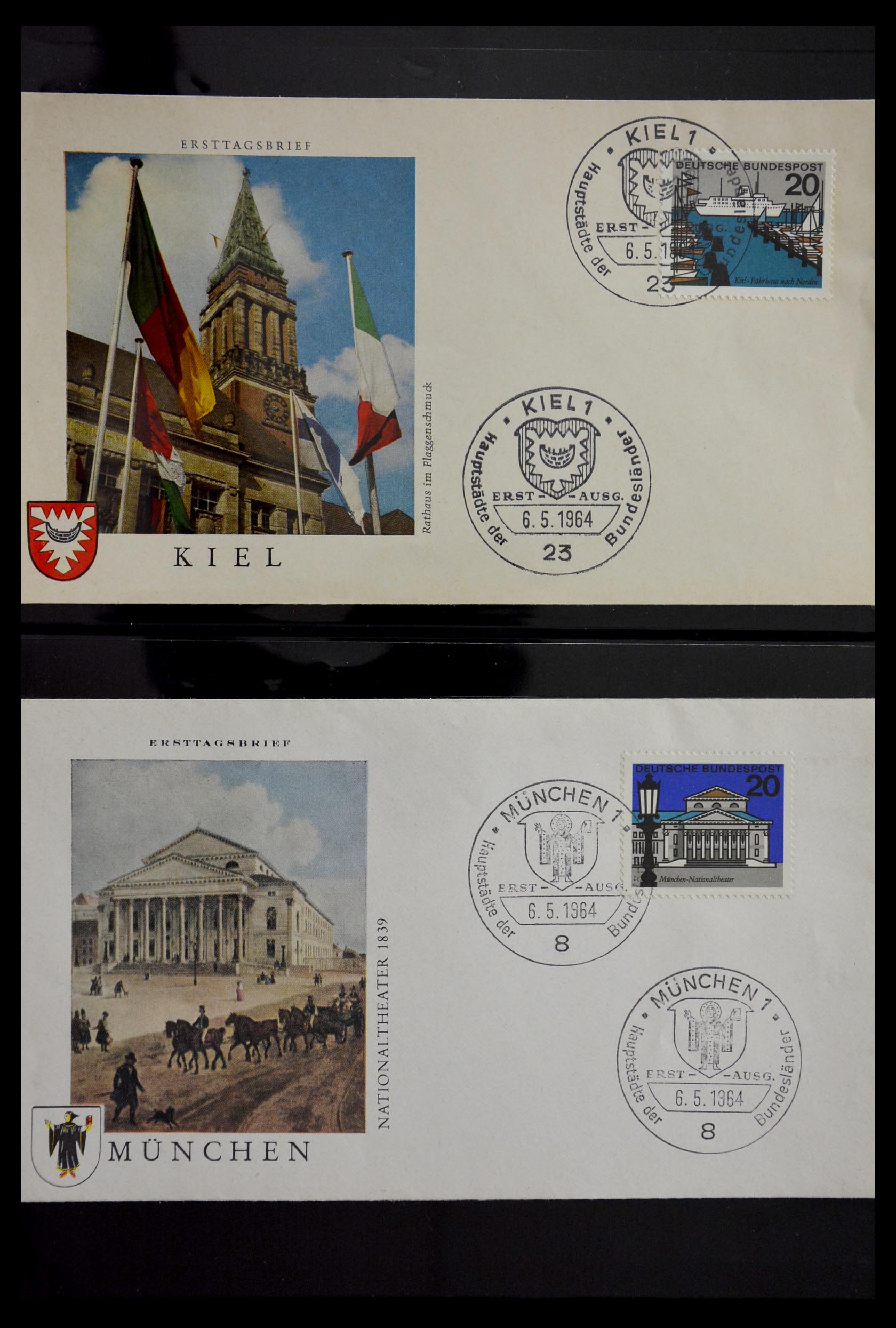 29382 029 - 29382 Duitsland brieven en FDC's 1936-1965.
