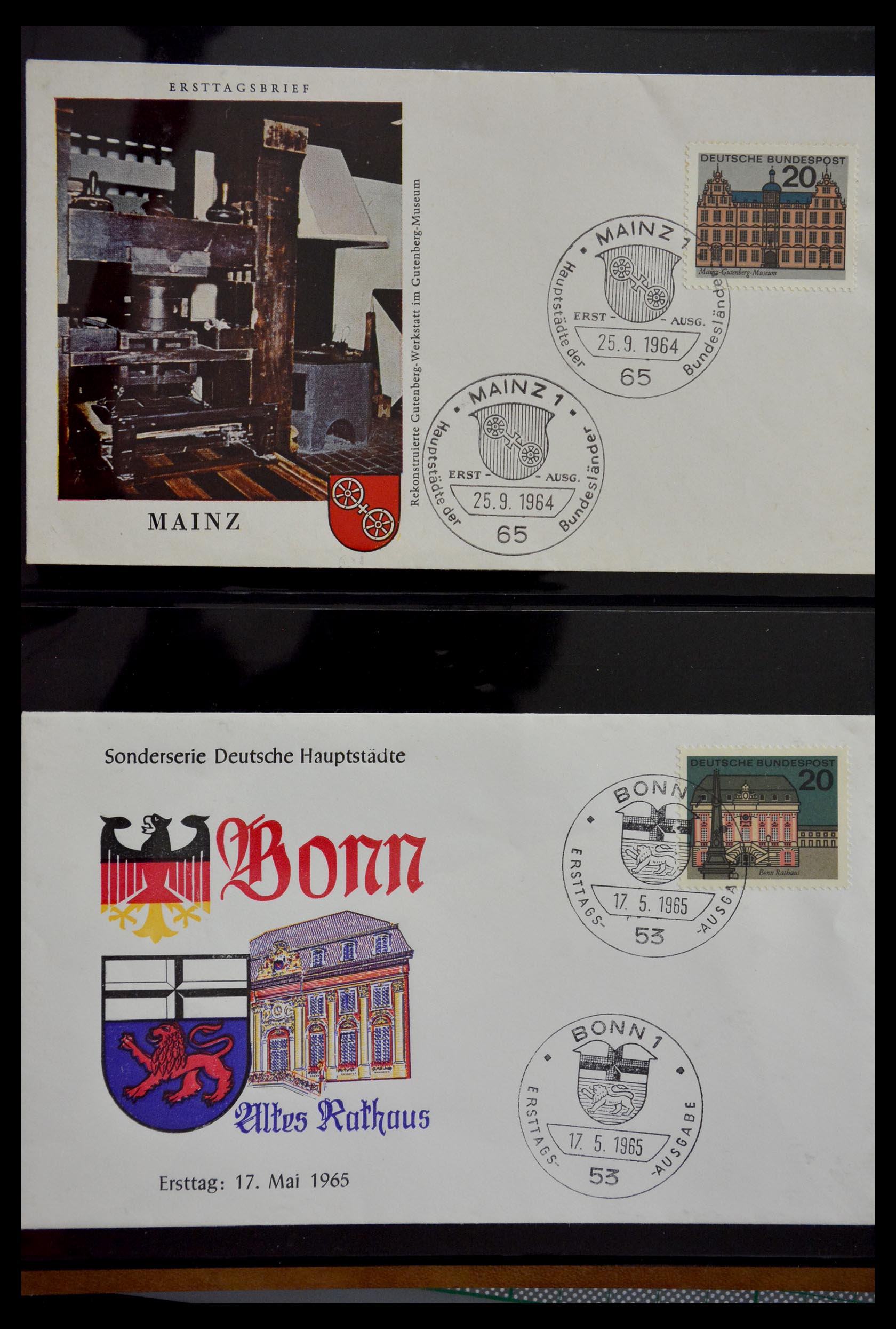 29382 030 - 29382 Duitsland brieven en FDC's 1936-1965.