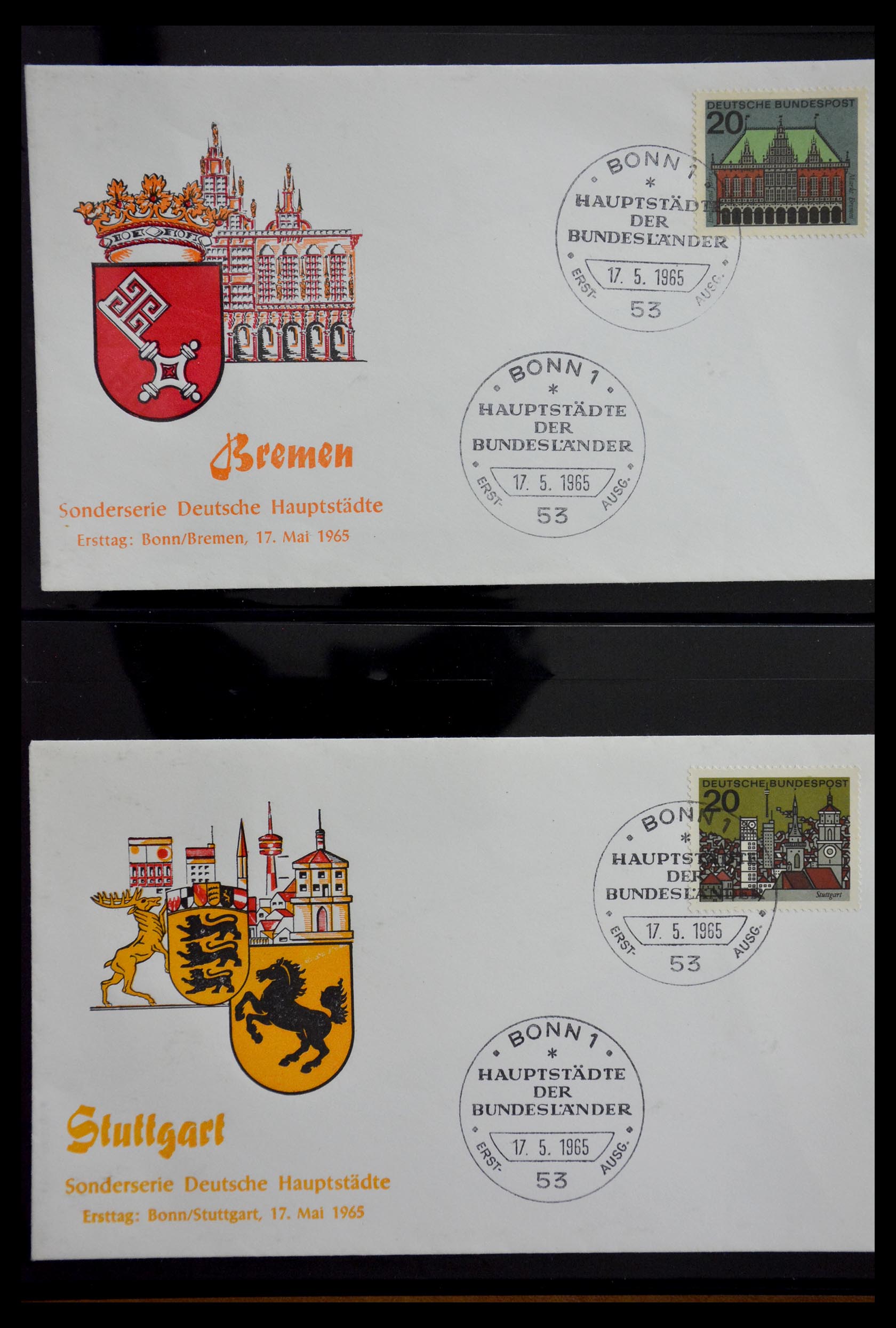 29382 031 - 29382 Duitsland brieven en FDC's 1936-1965.
