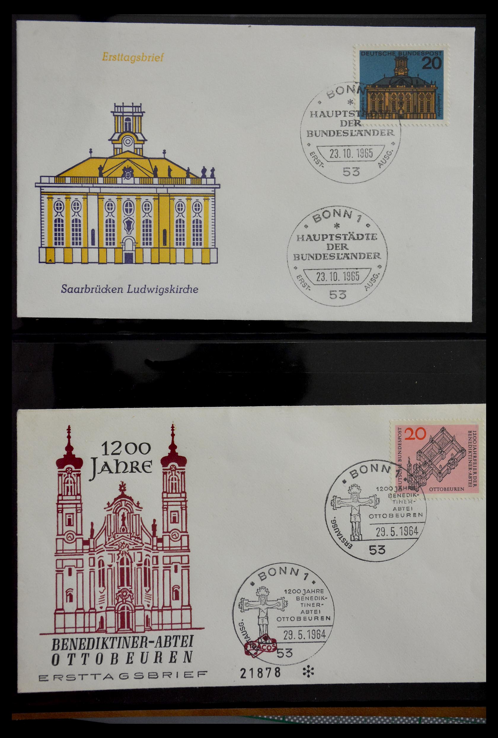 29382 032 - 29382 Duitsland brieven en FDC's 1936-1965.