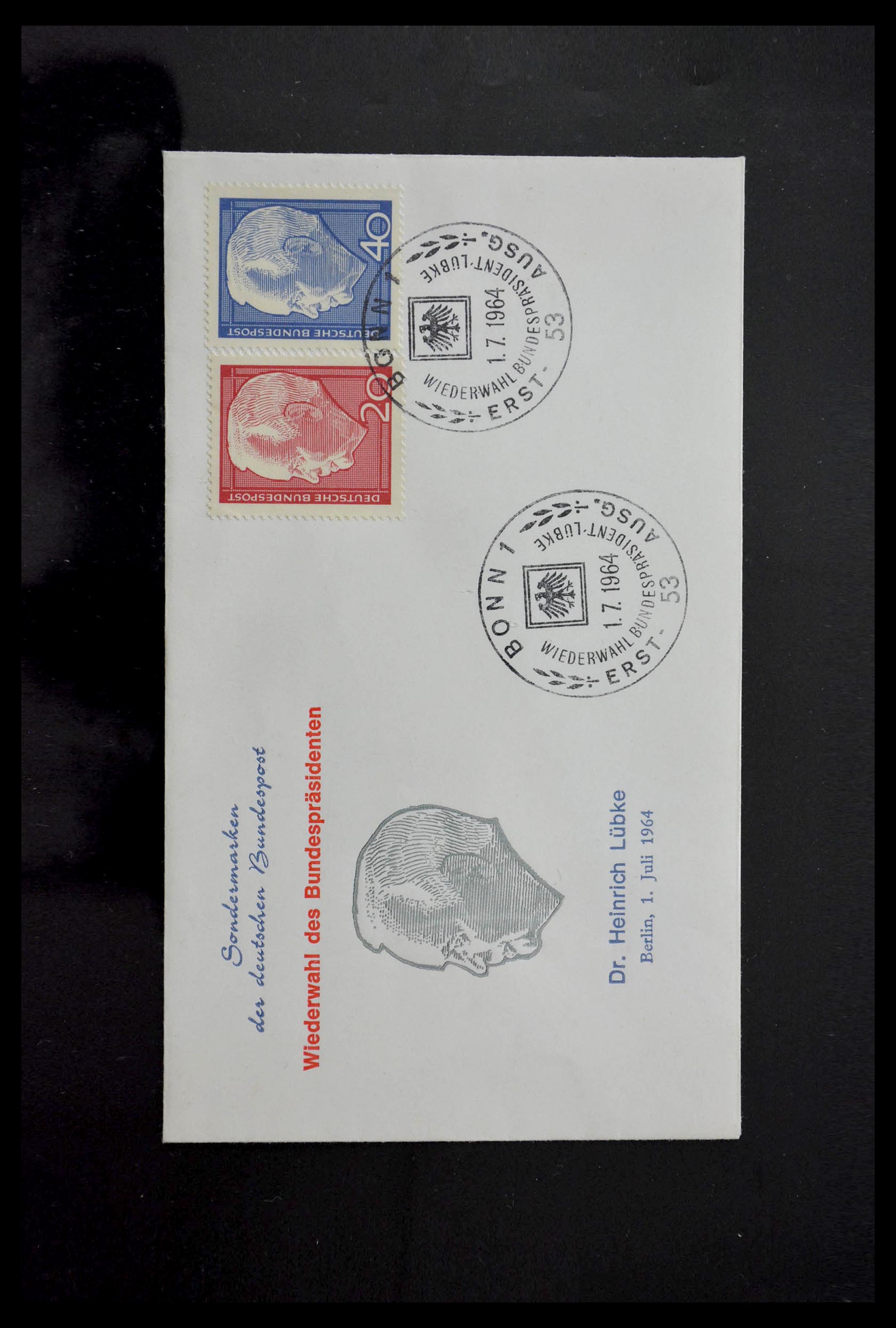 29382 033 - 29382 Duitsland brieven en FDC's 1936-1965.