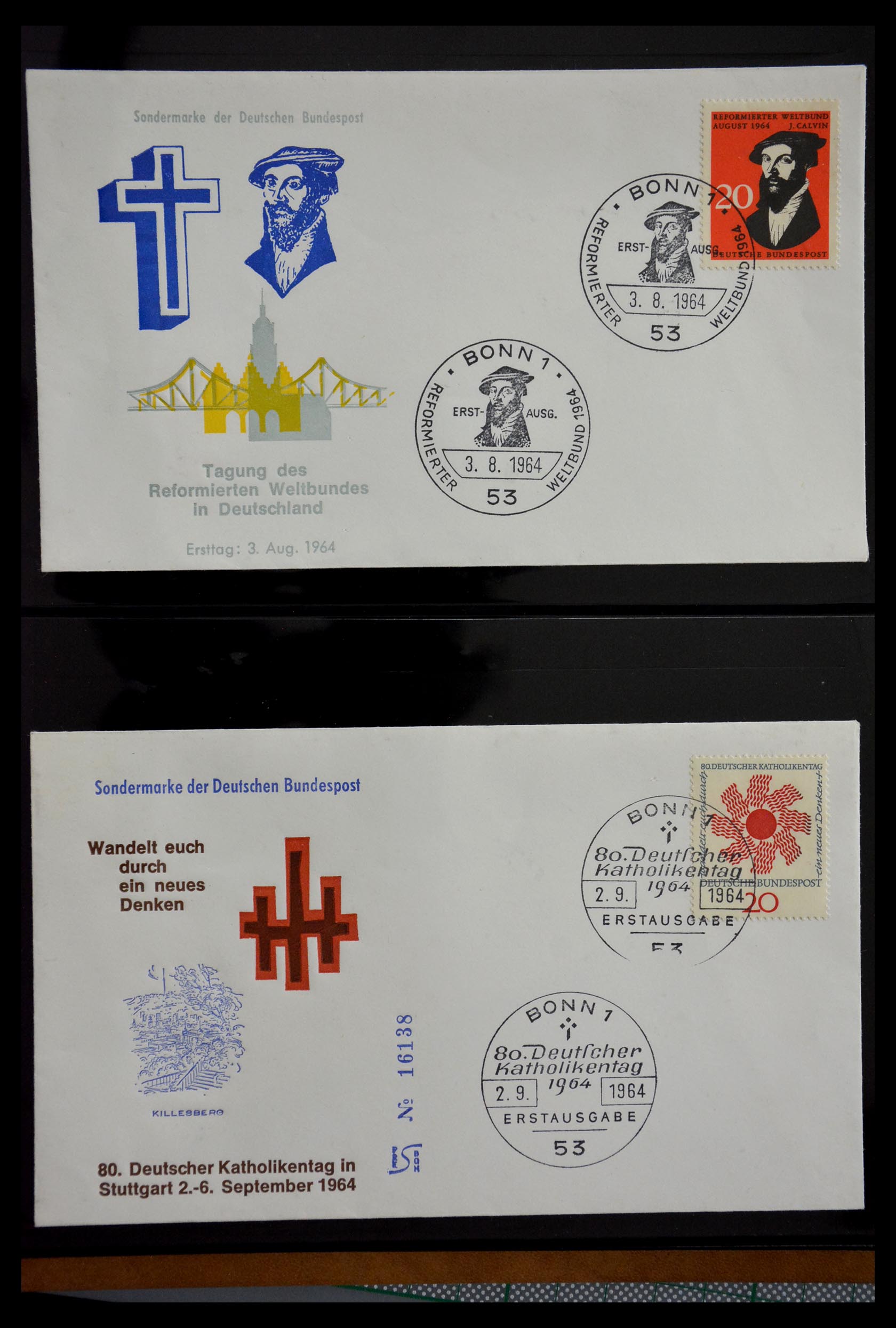 29382 035 - 29382 Duitsland brieven en FDC's 1936-1965.