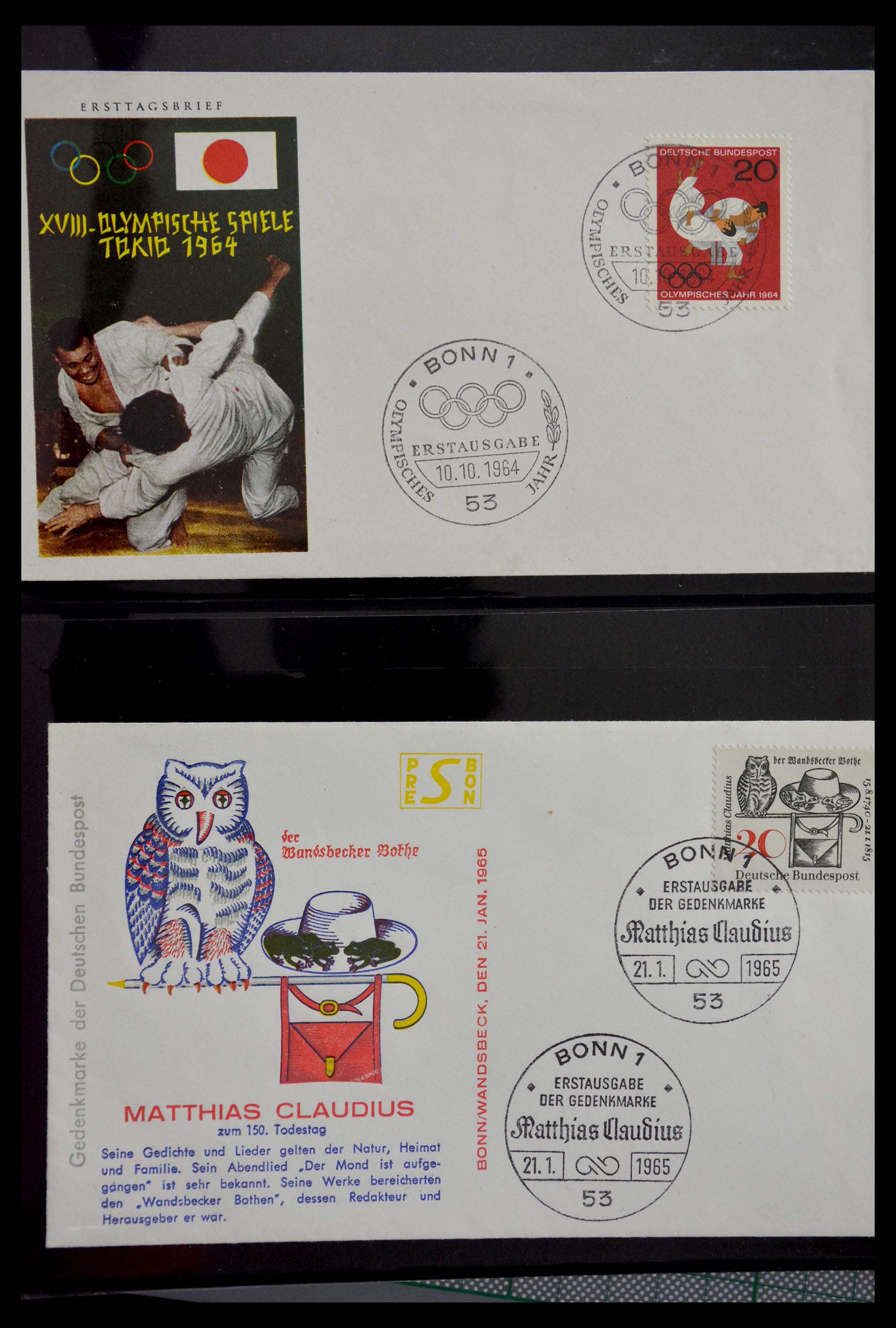 29382 036 - 29382 Duitsland brieven en FDC's 1936-1965.