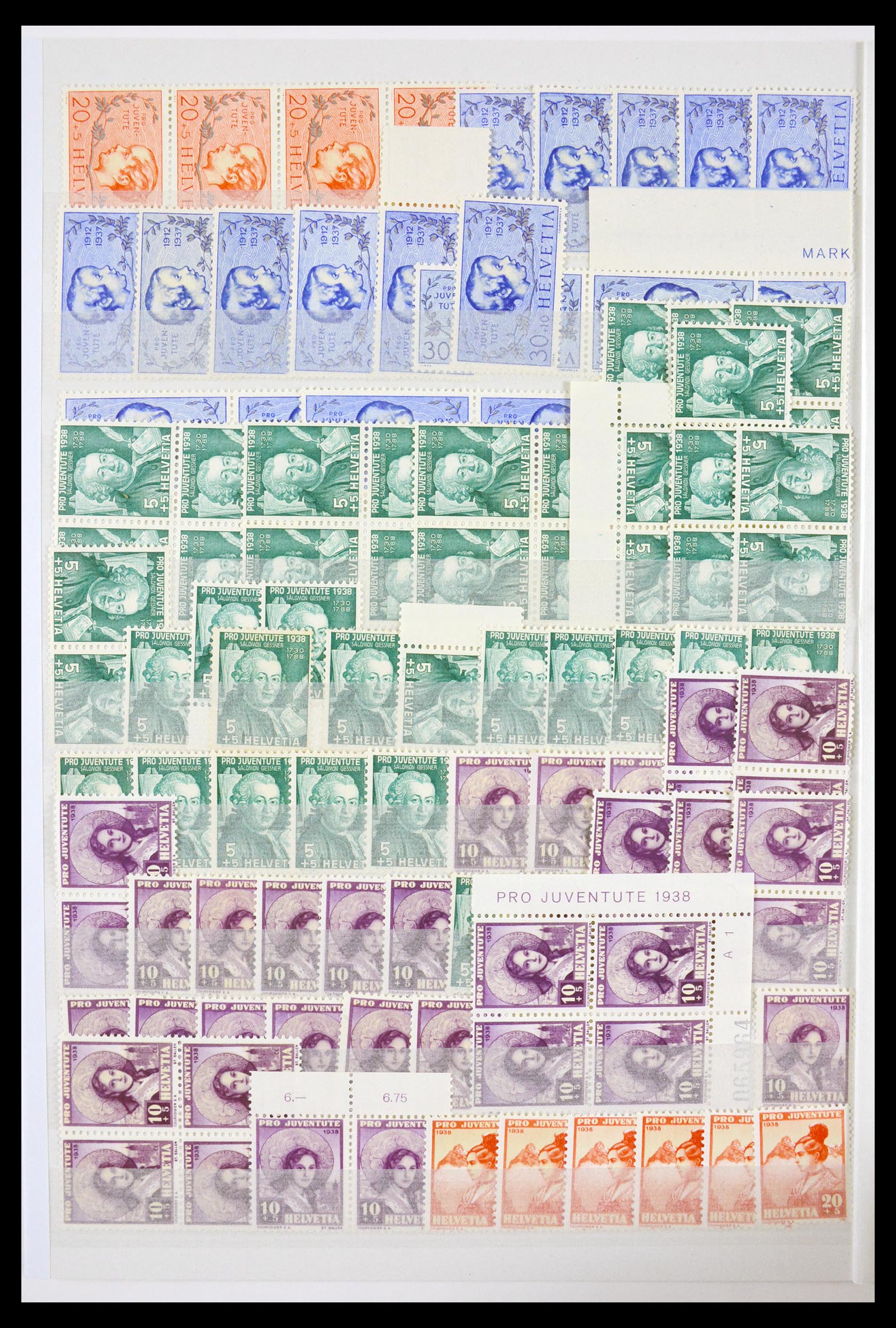 29604 114 - 29604 Zwitserland 1882-1960.