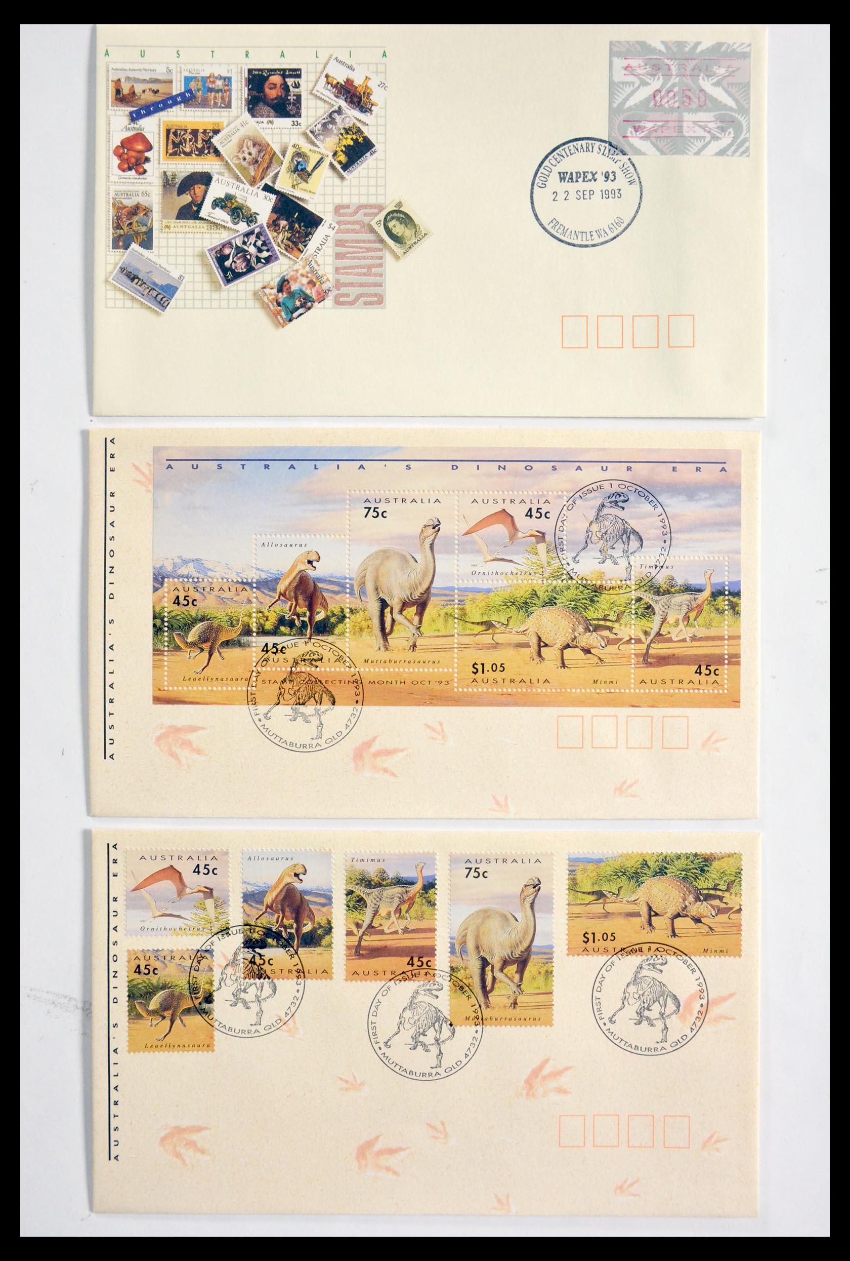 29611 145 - 29611 Australia FDC's 1954-2004.