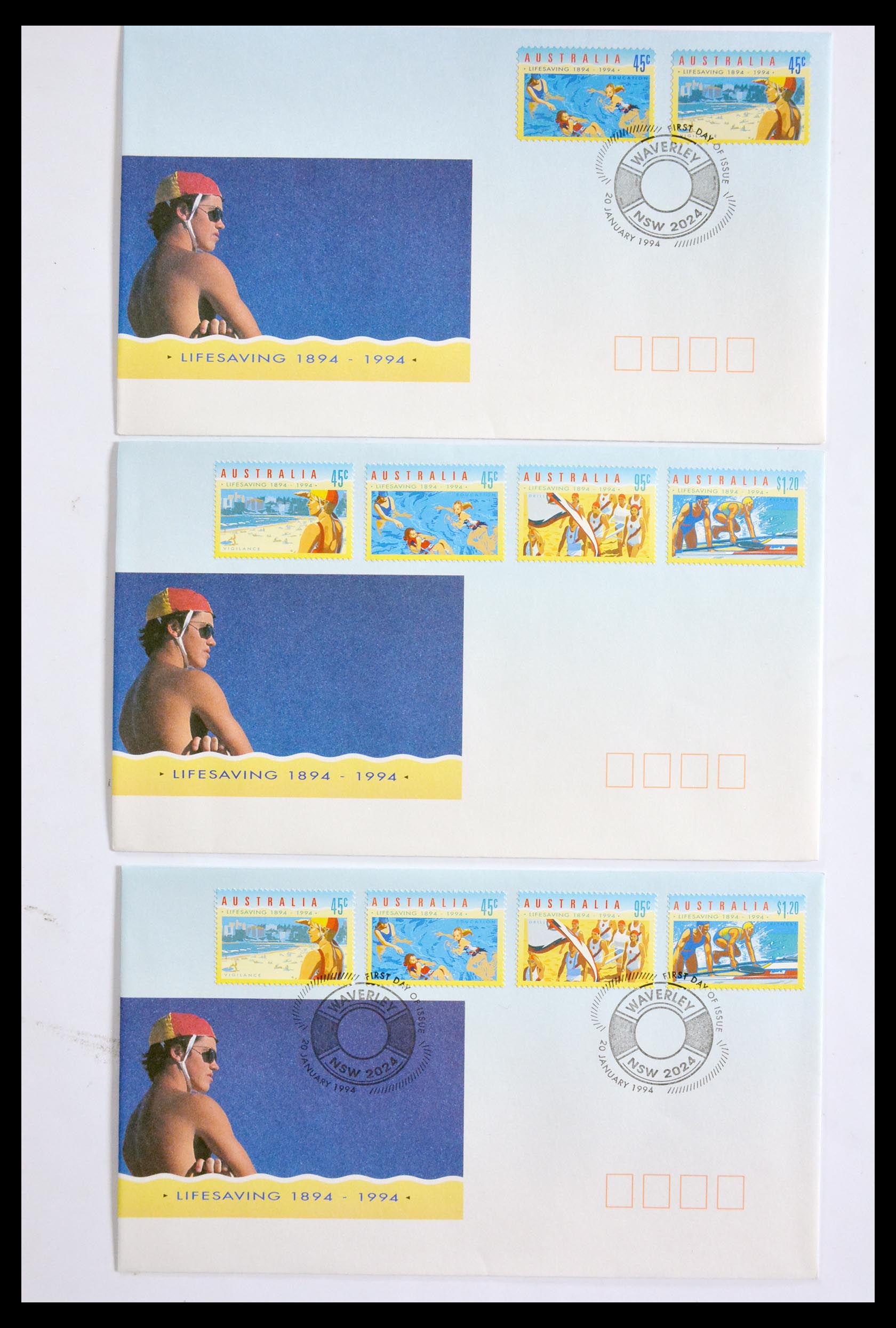 29611 148 - 29611 Australia FDC's 1954-2004.