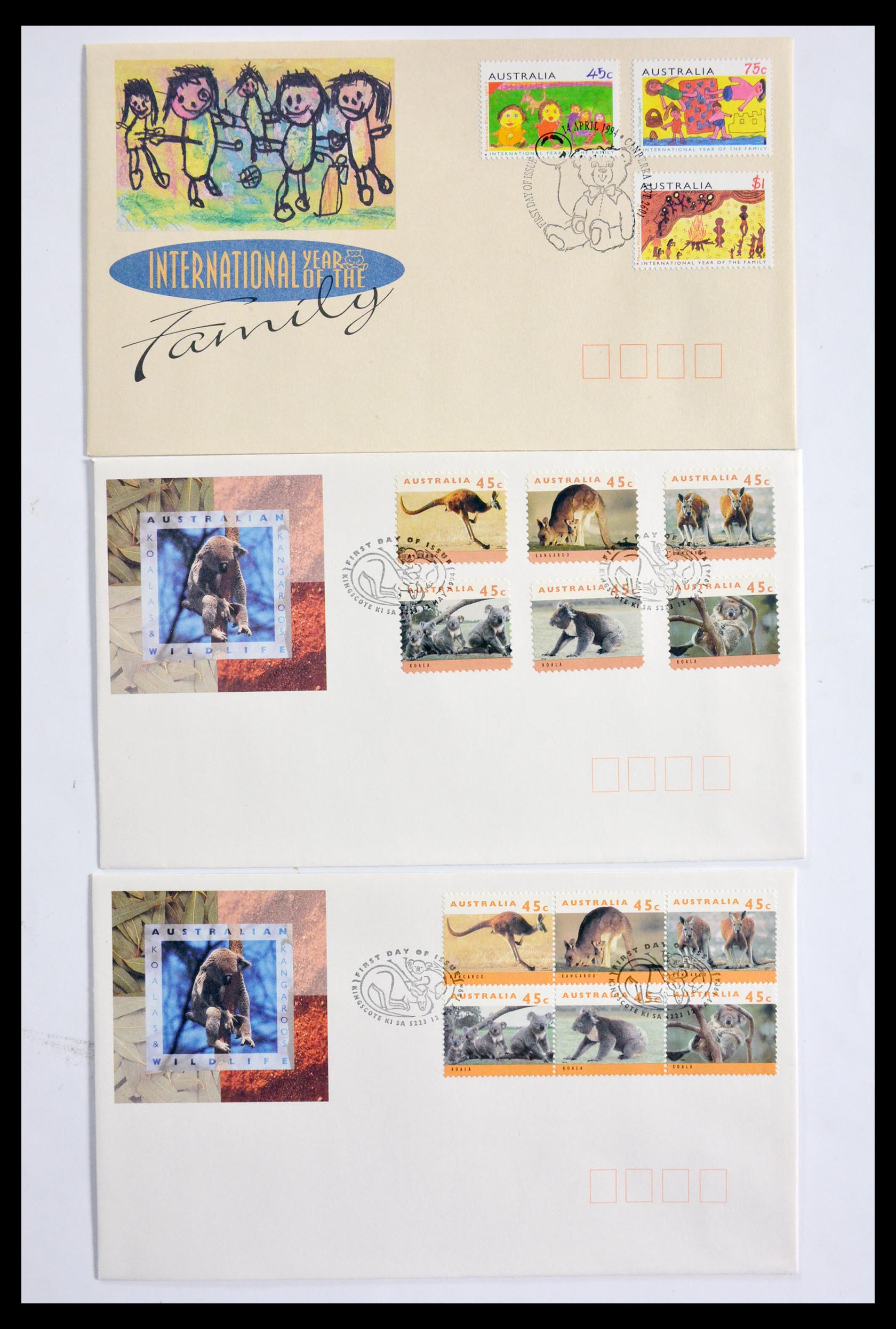 29611 152 - 29611 Australia FDC's 1954-2004.