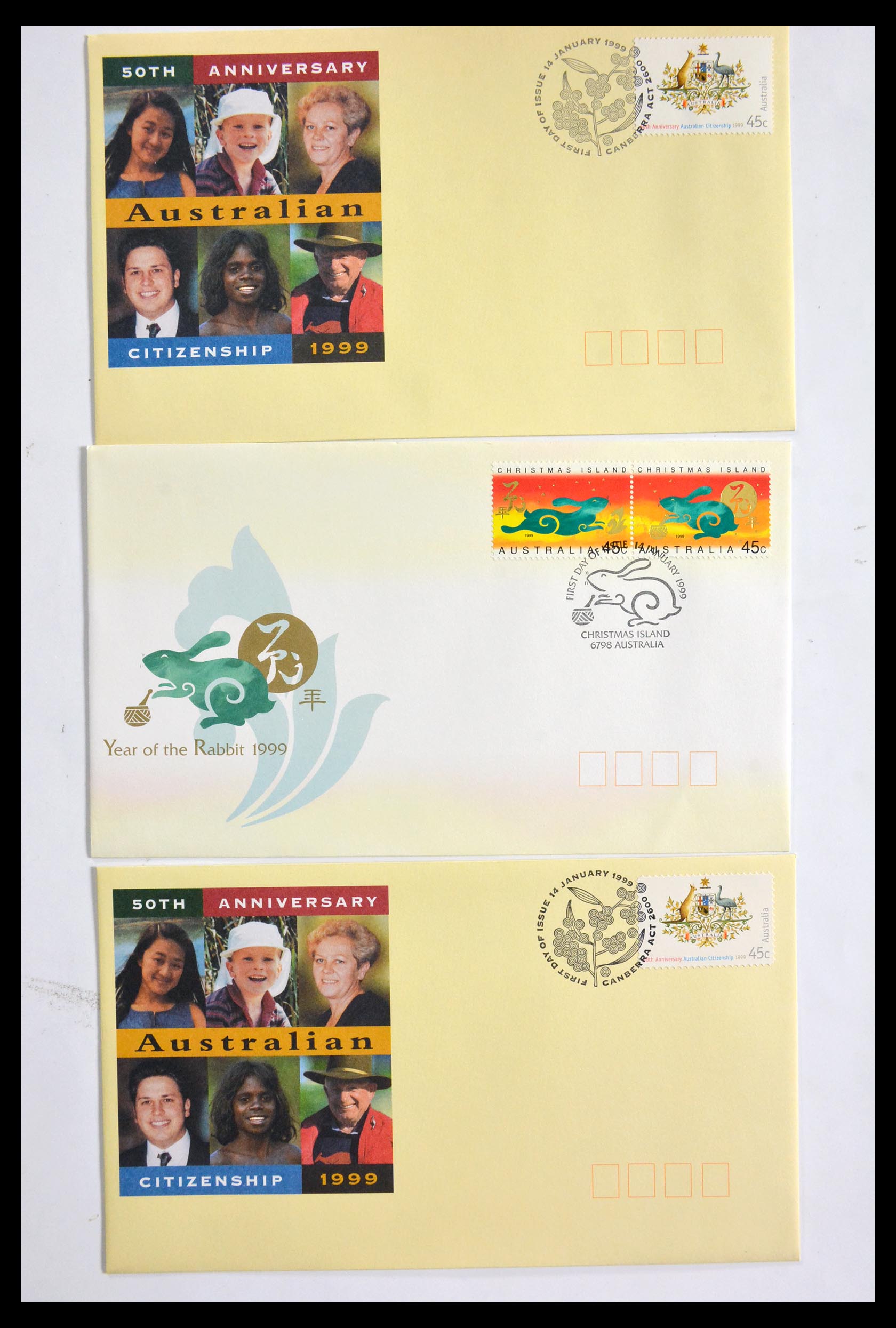 29611 158 - 29611 Australia FDC's 1954-2004.