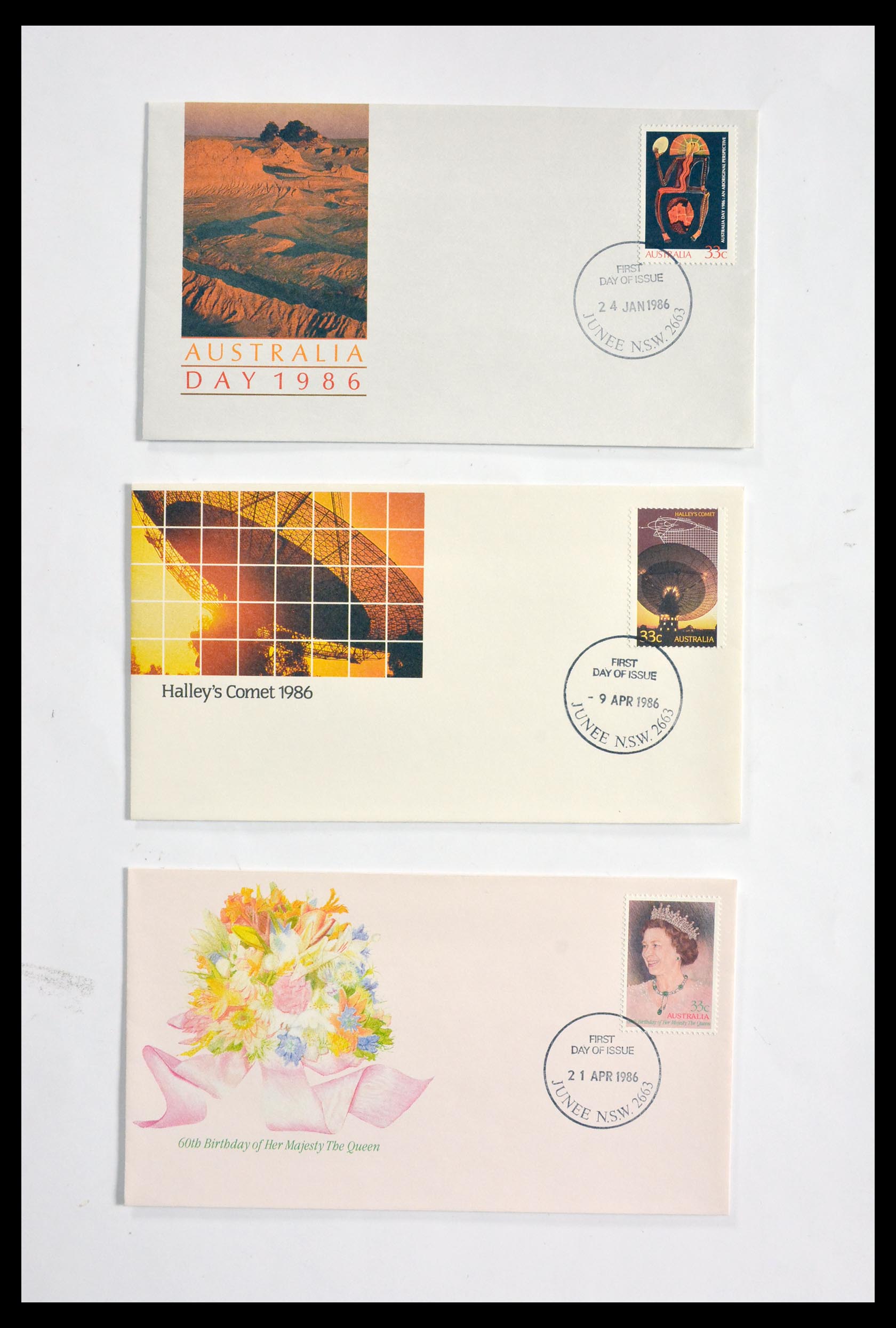 29611 184 - 29611 Australia FDC's 1954-2004.