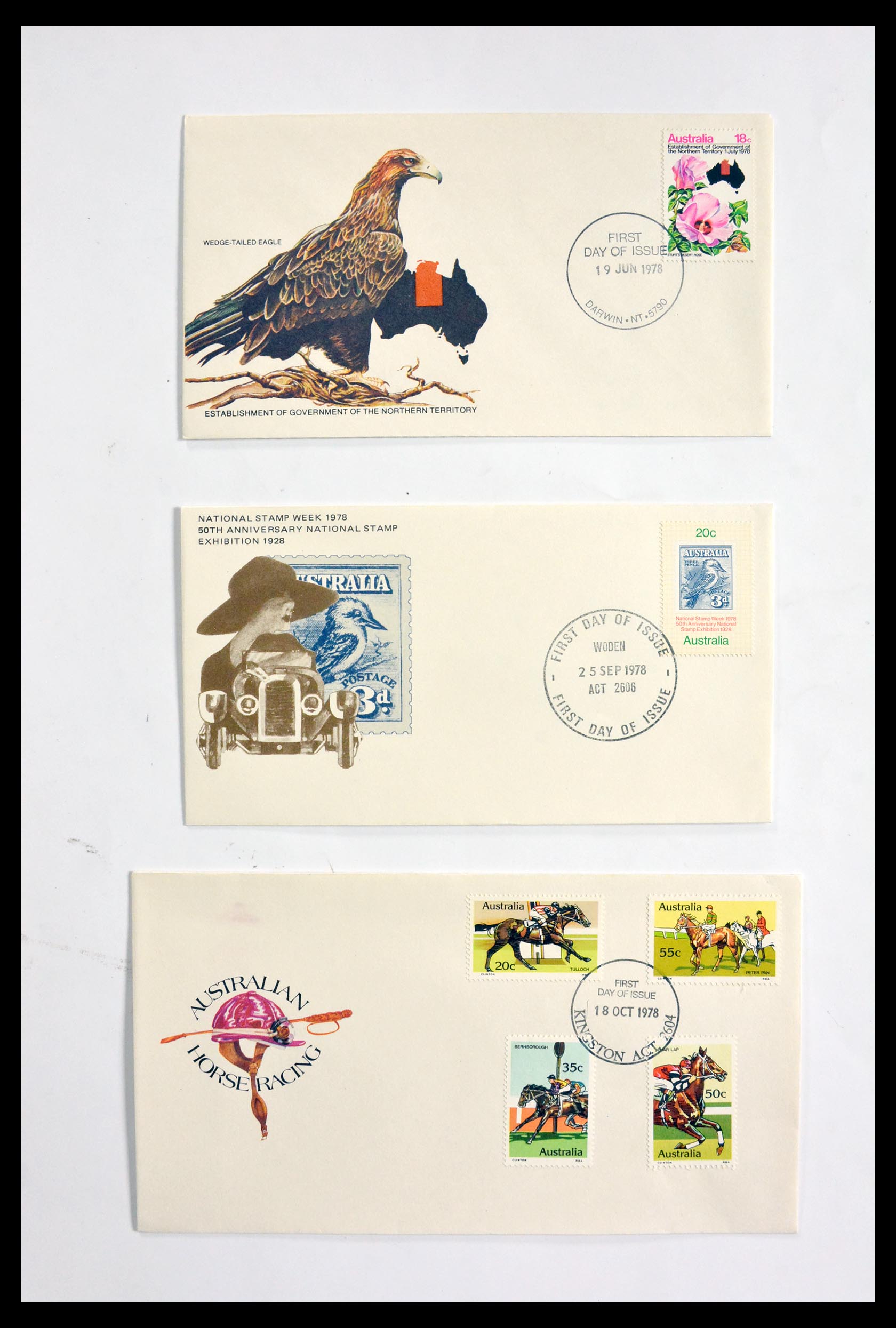 29611 193 - 29611 Australia FDC's 1954-2004.