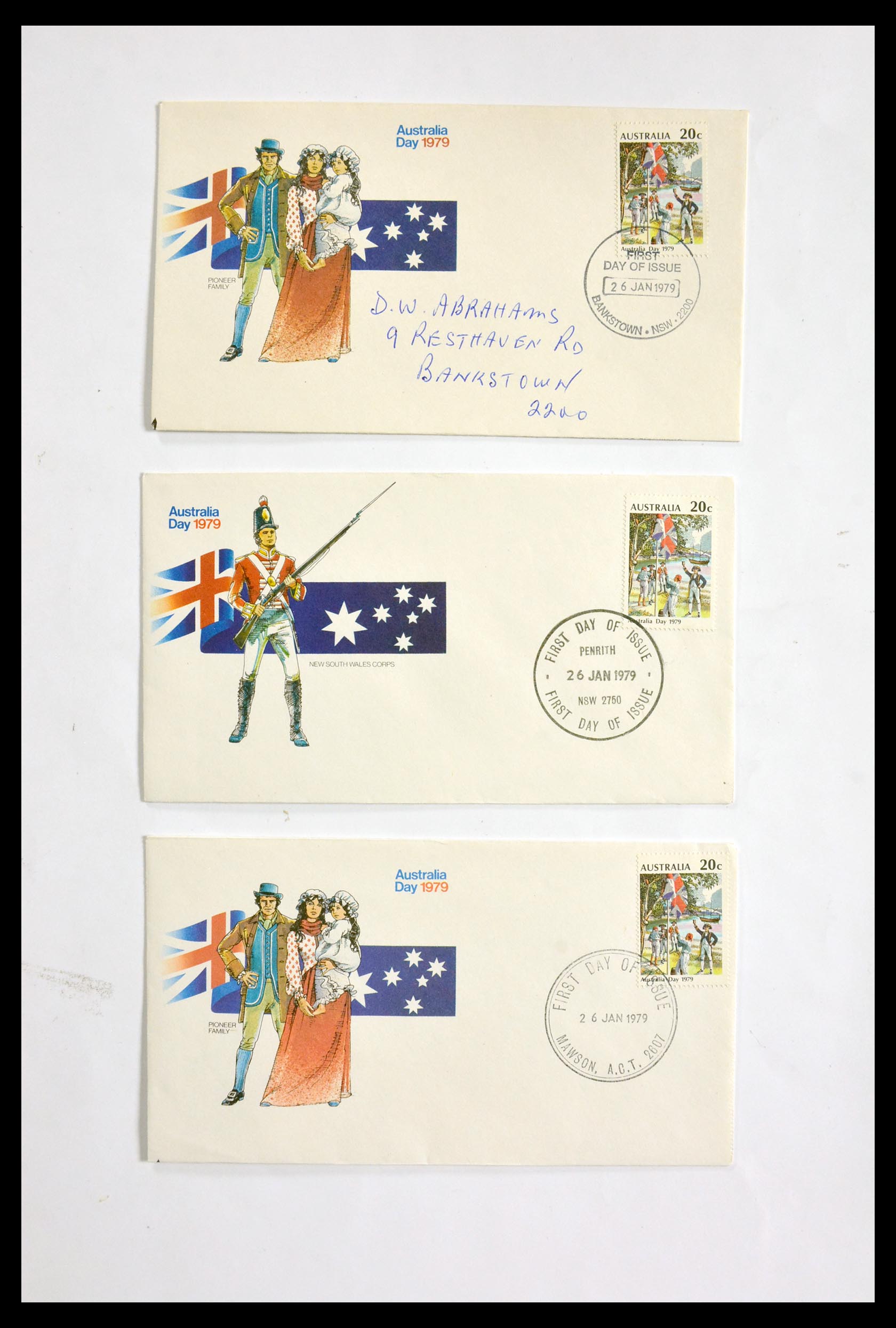 29611 196 - 29611 Australia FDC's 1954-2004.