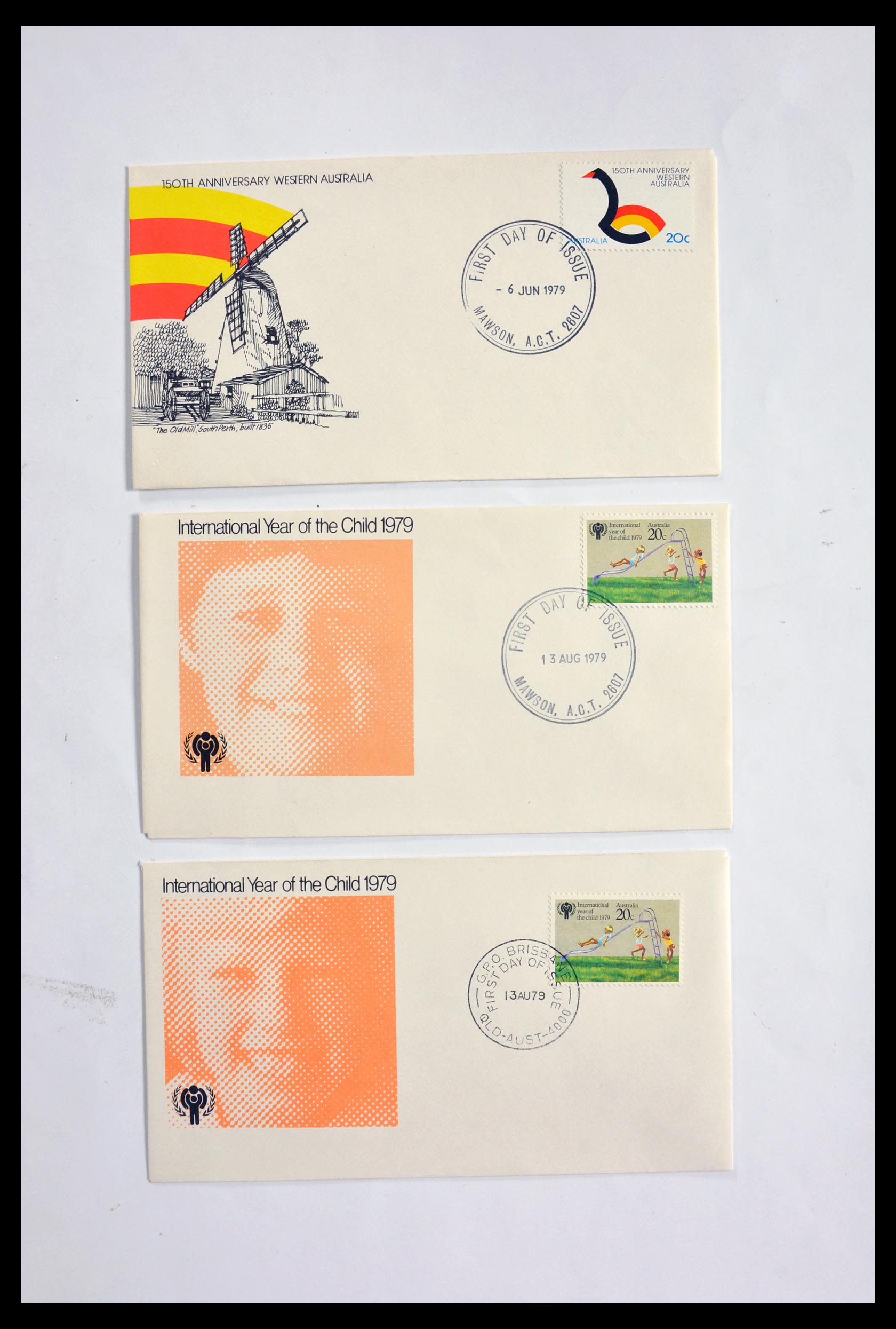 29611 199 - 29611 Australia FDC's 1954-2004.