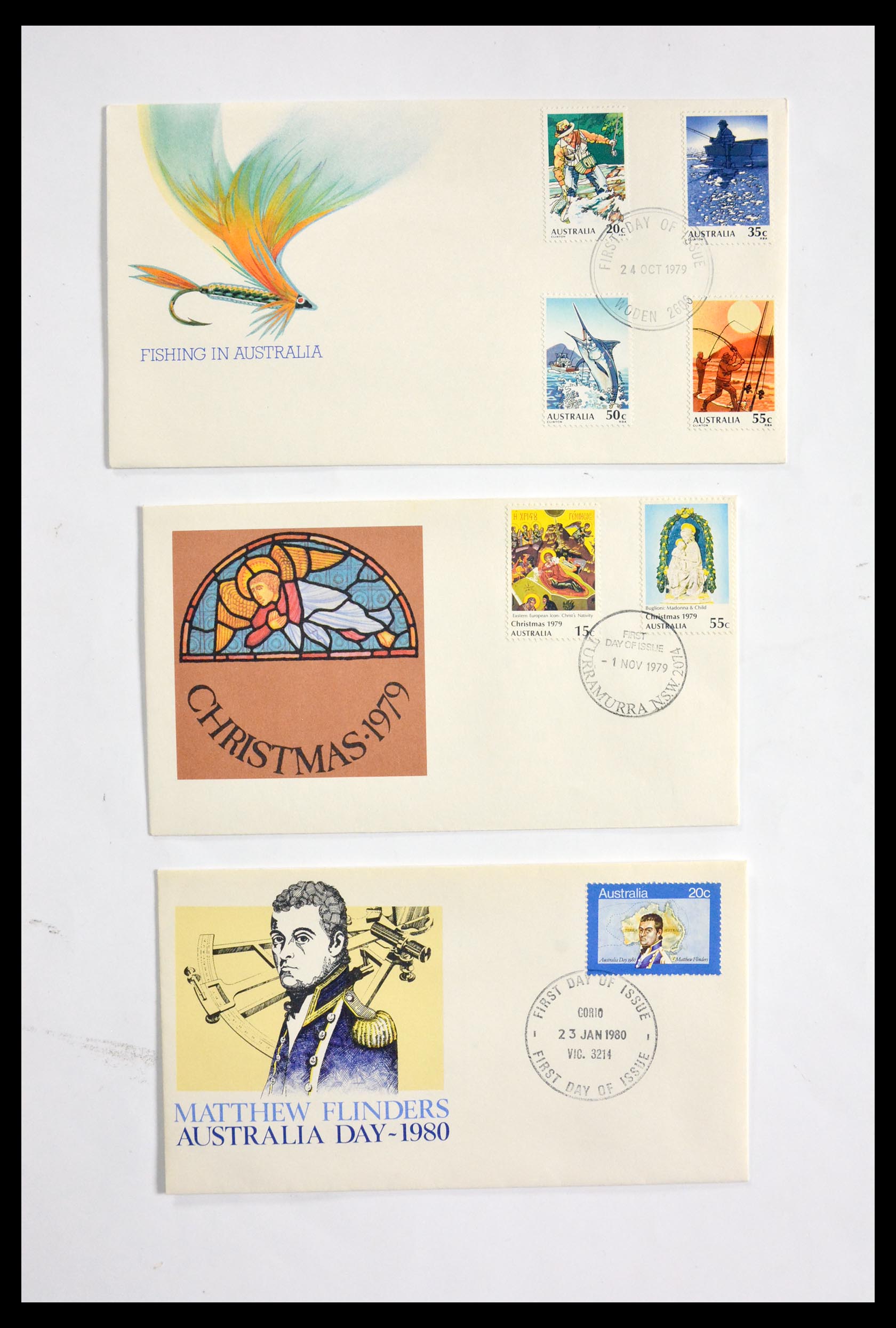 29611 201 - 29611 Australia FDC's 1954-2004.