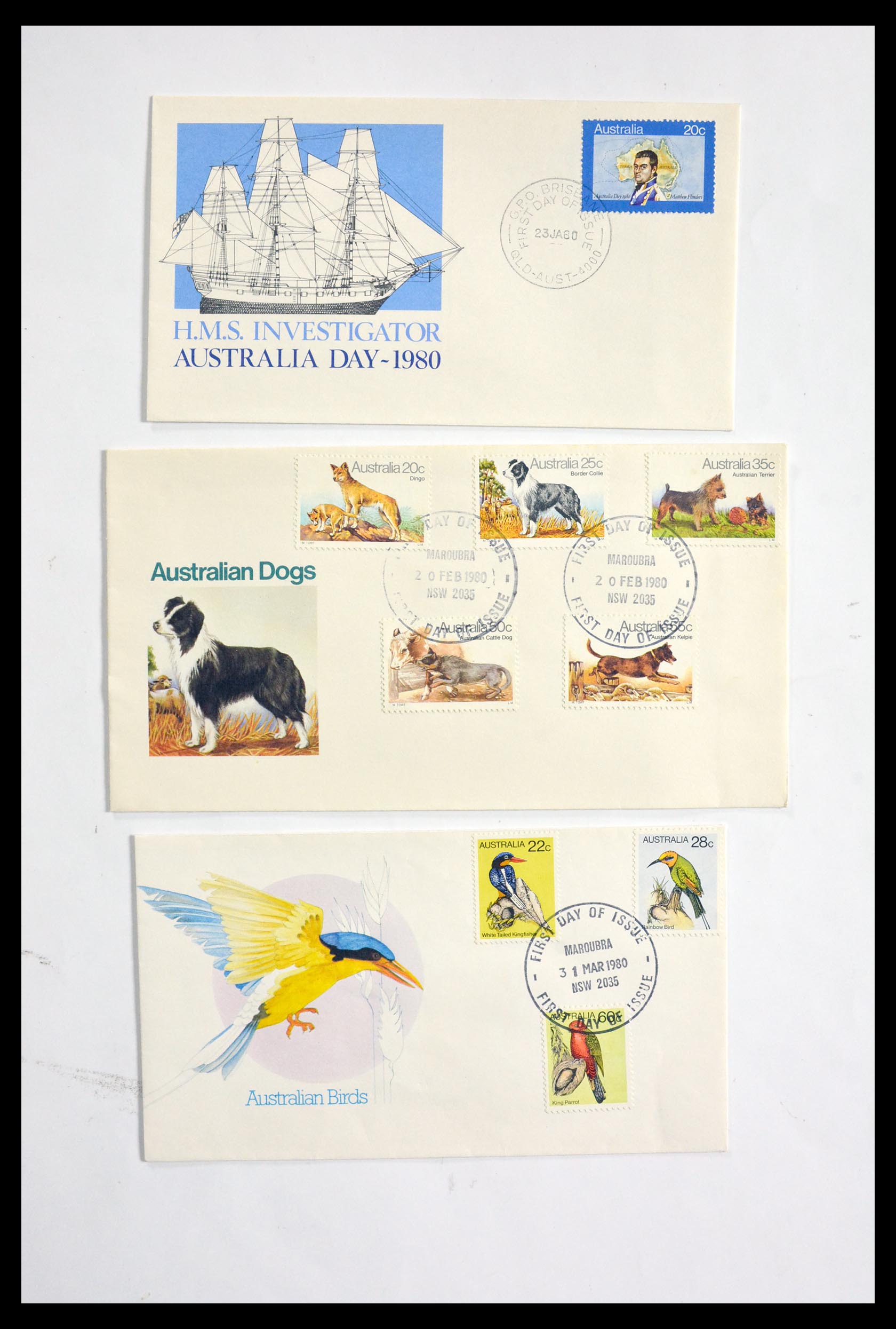 29611 202 - 29611 Australia FDC's 1954-2004.