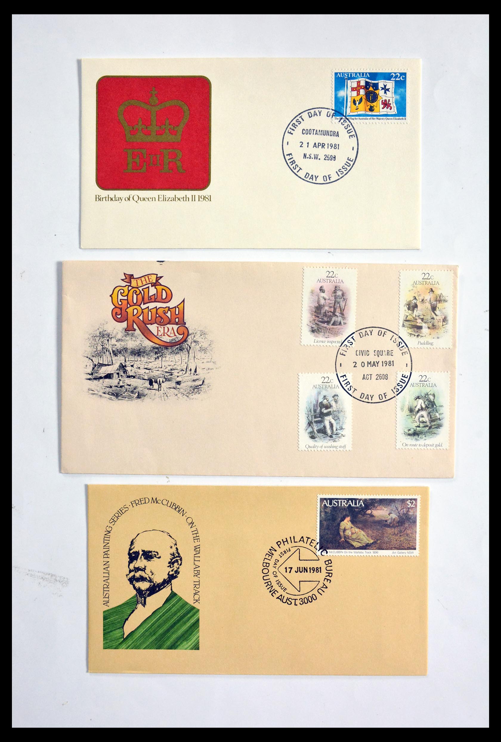 29611 208 - 29611 Australia FDC's 1954-2004.