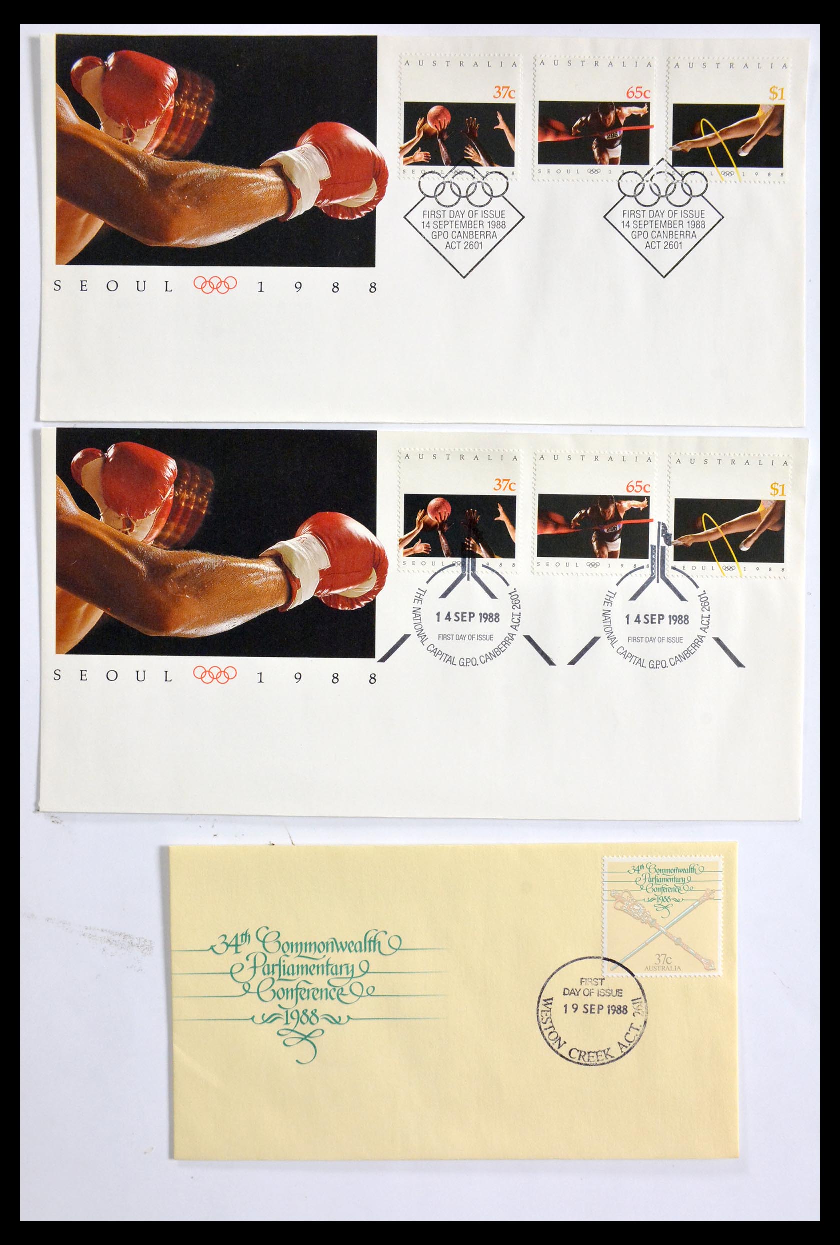 29611 212 - 29611 Australia FDC's 1954-2004.