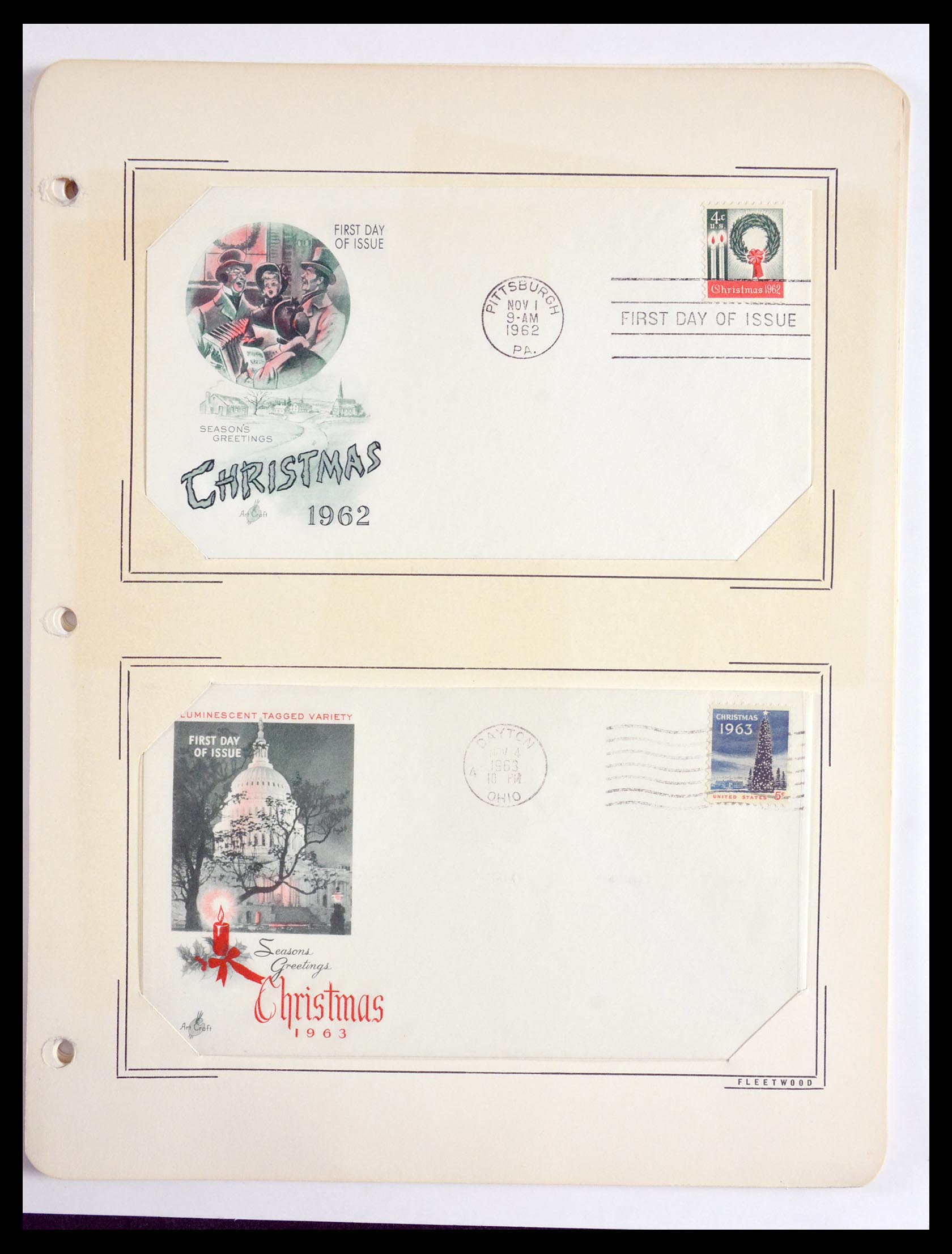 29658 148 - 29658 Kerst sluitzegels USA 1907-1970.