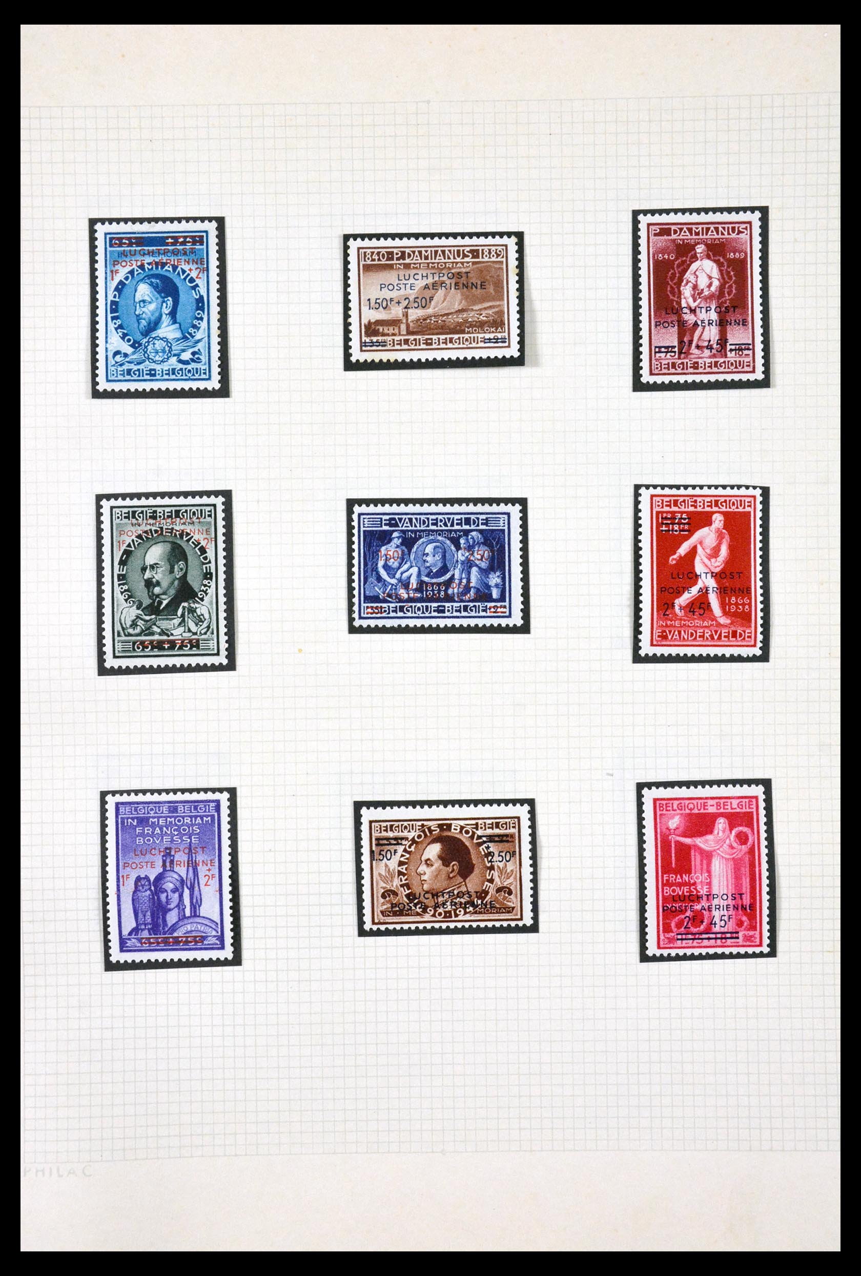 29713 121 - 29713 België 1858-1953.